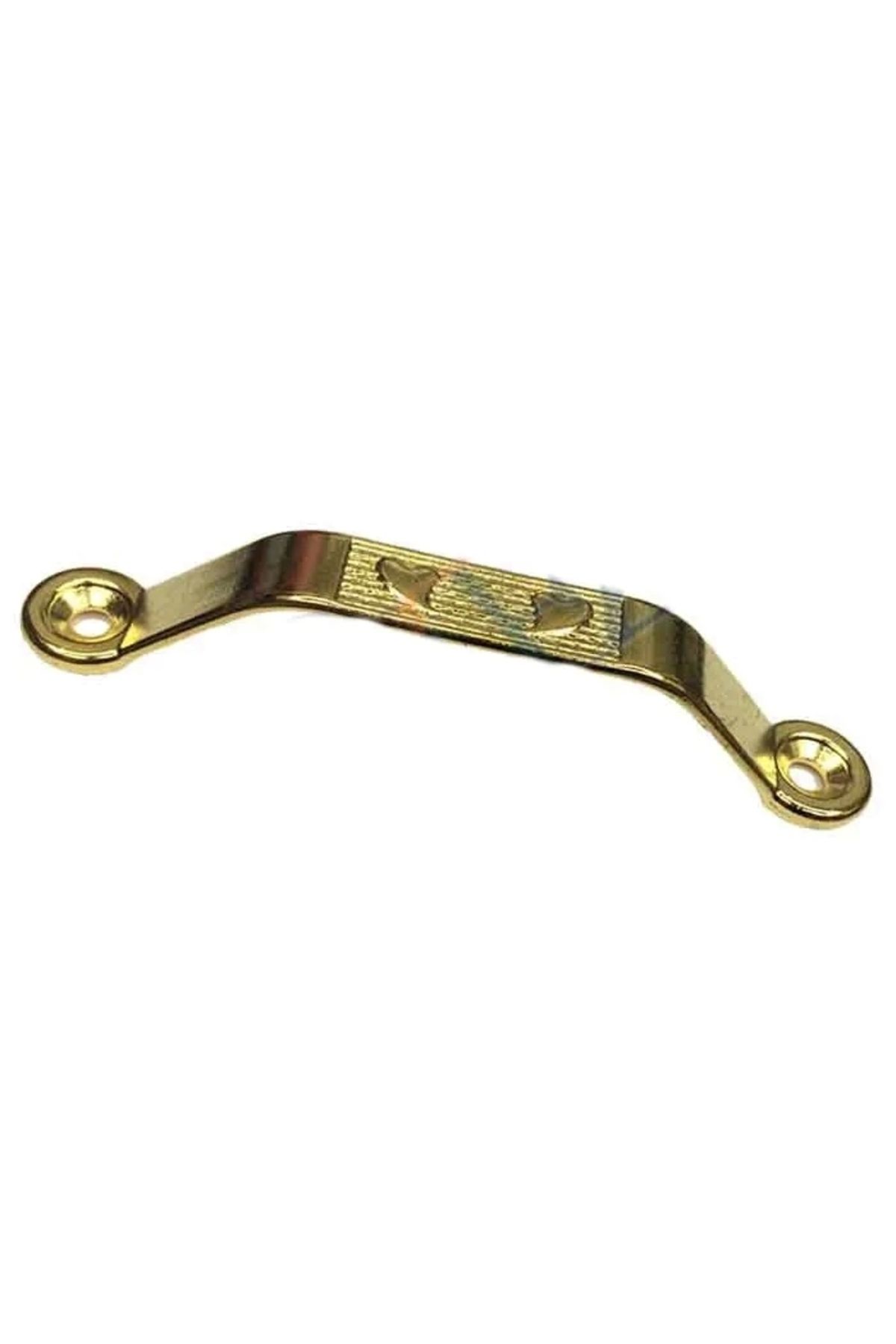 STOREMAX Dekoratif Zamak Kulp Dıştan - 64mm, Sarı, 1 Adet