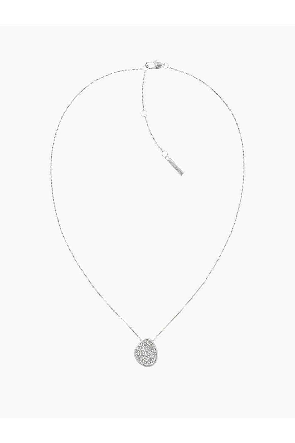 Calvin Klein Crystal Pendant Short Necklace