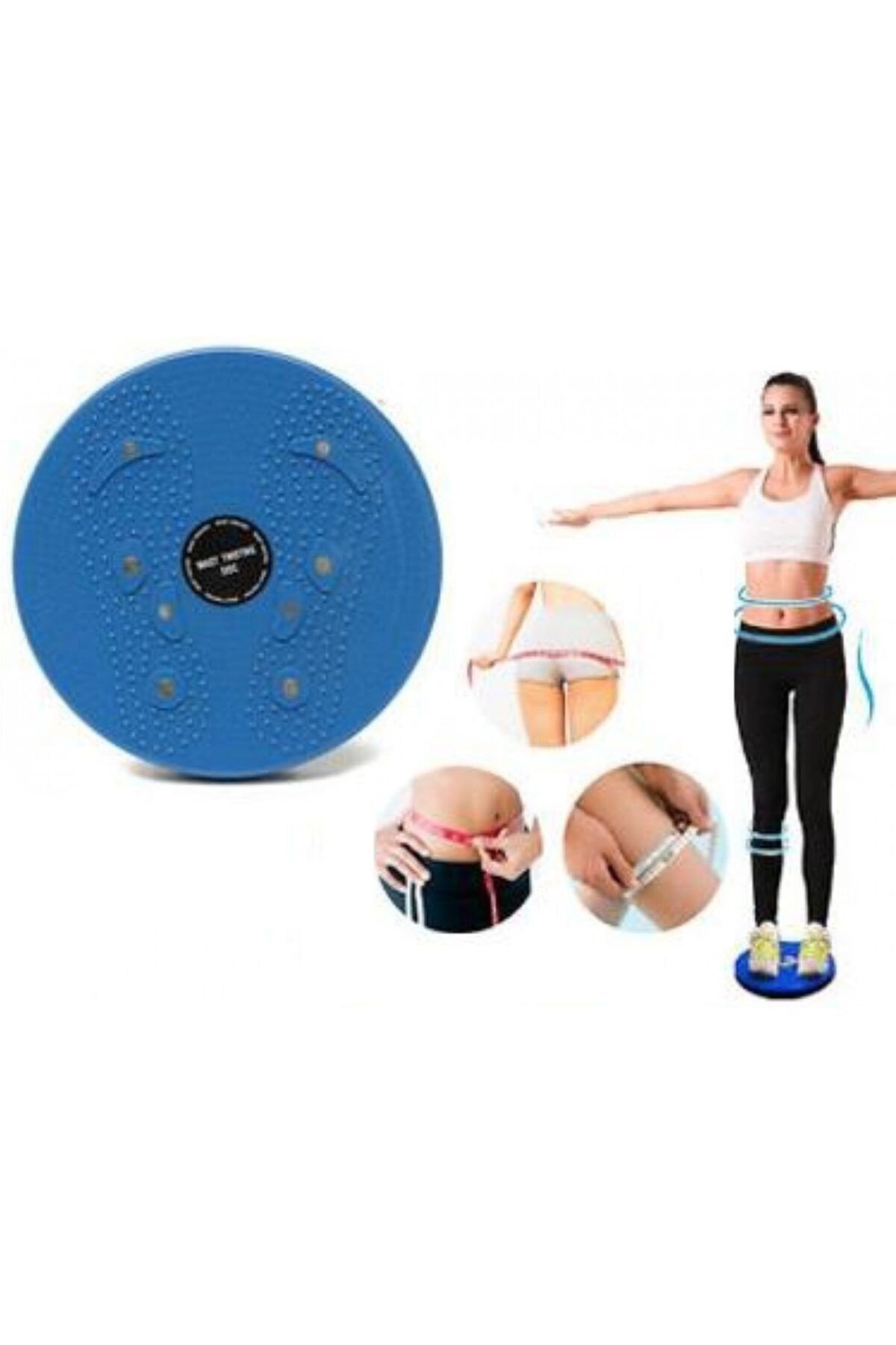 SerenityHaven Bel Inceltici Spor Aleti Waist Twisting Disc