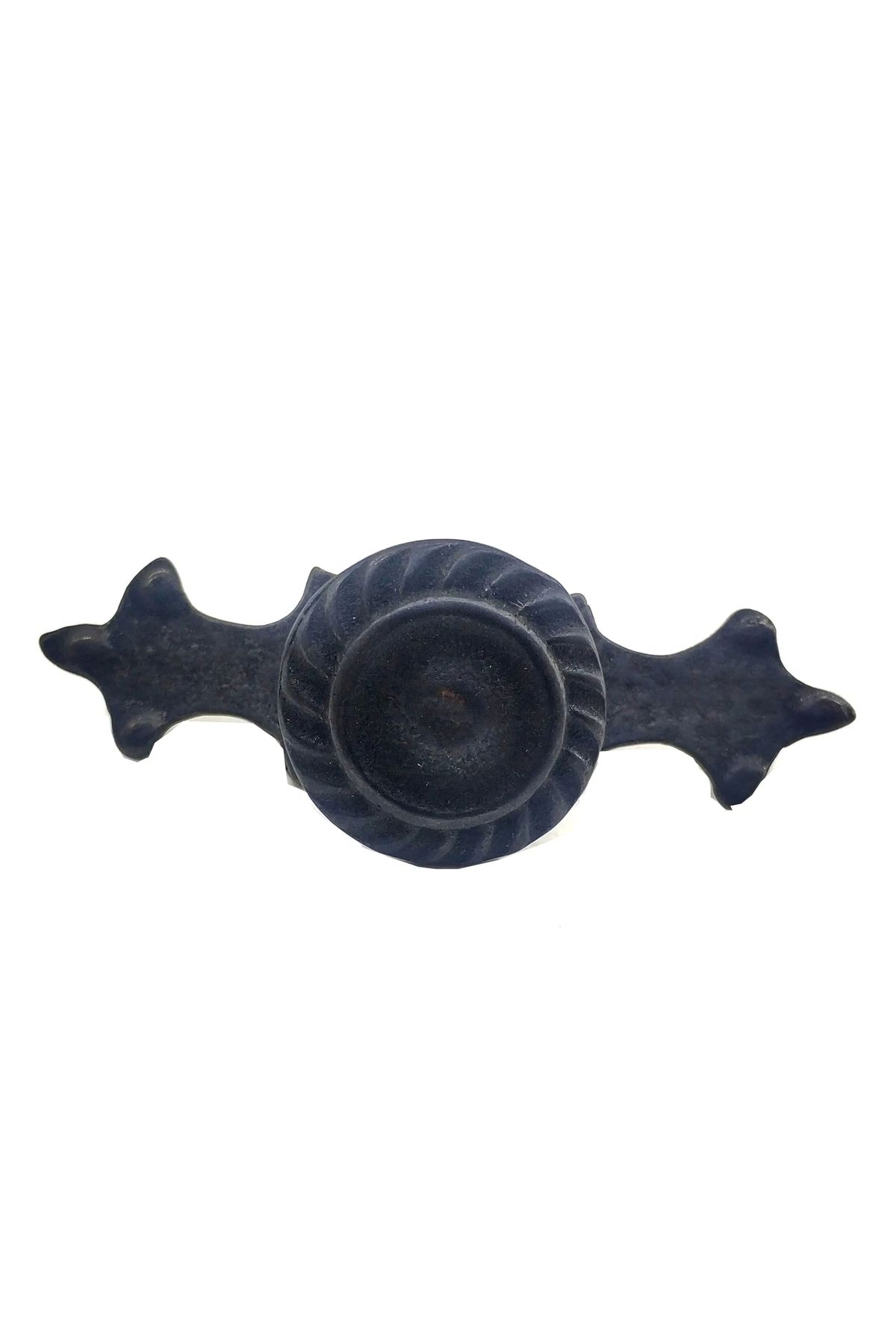 STOREMAX Antika Tarz Dekoratif Pirinç Çizgili Düğme - 35x100 Mm, Büyük, Oksit