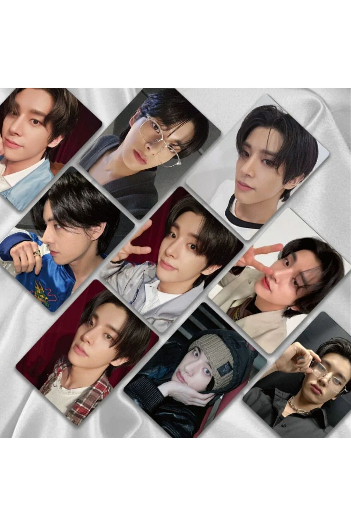 ENHYPEN ジェイク ワルツ LA ロサンゼルス US ZONEトレカ Kpop Dünyasi ENHYPEN '' Jake '' Çift Yön Baskılı Hologramlı/Lomo