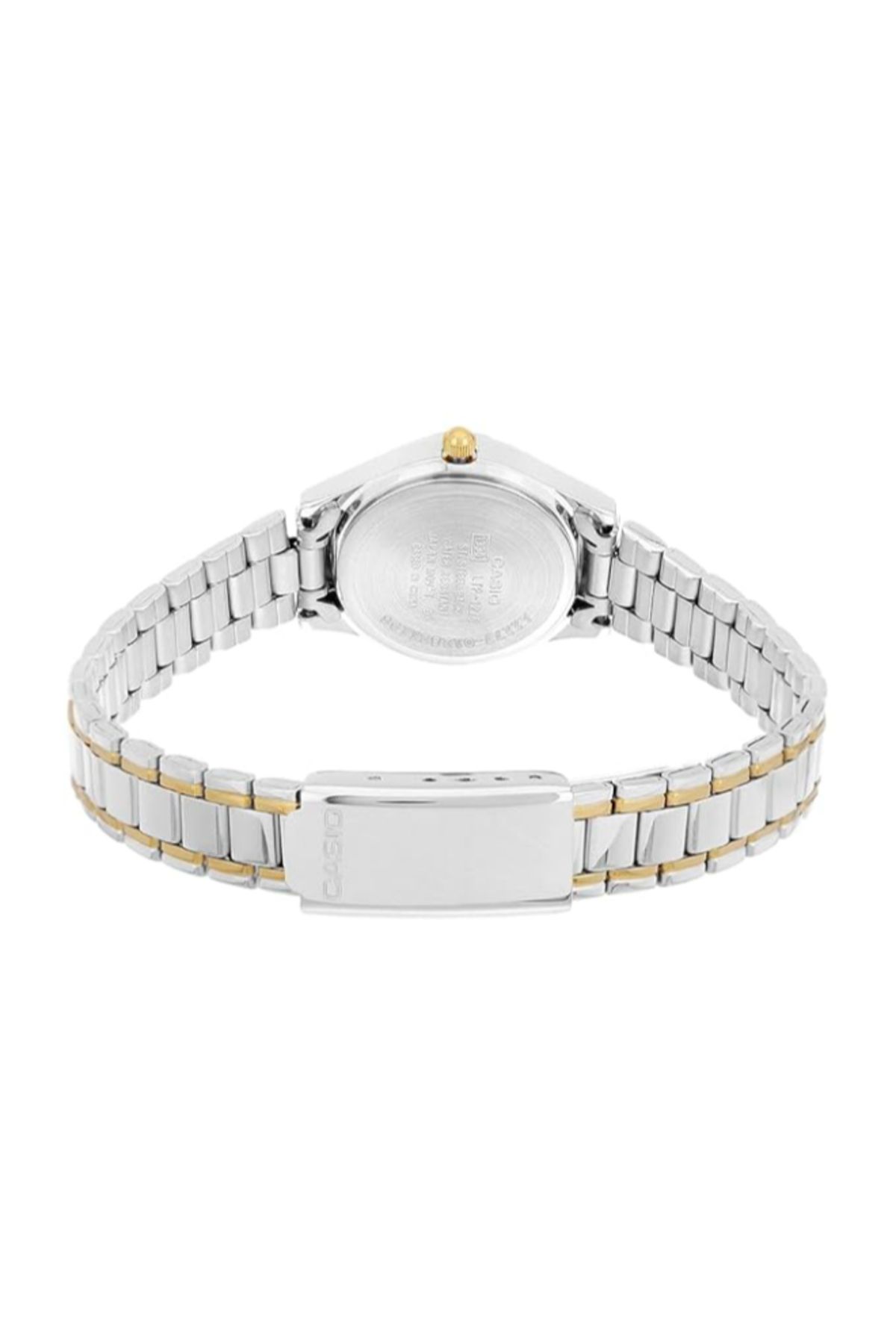 Casio-CASIO Women's Analog Gold Dial Watch - LTP-1275SG-9A 5