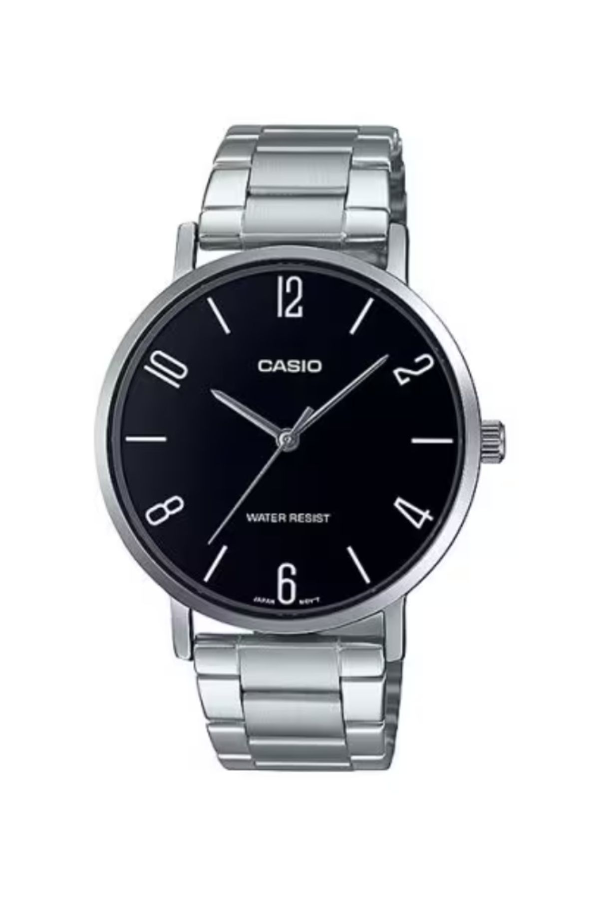 Casio-CASIO Men's Analog Black Dial Watch - MTP-VT01D-1B2UDF 1