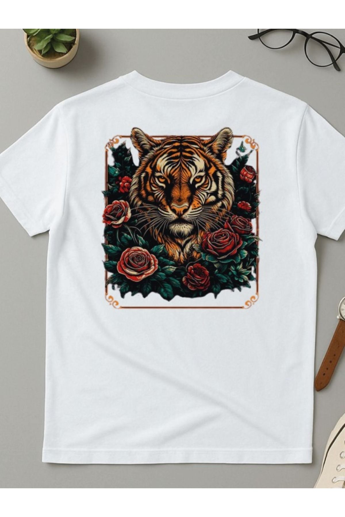 Artwen Kaplan Baskılı Regular Fit Tişört