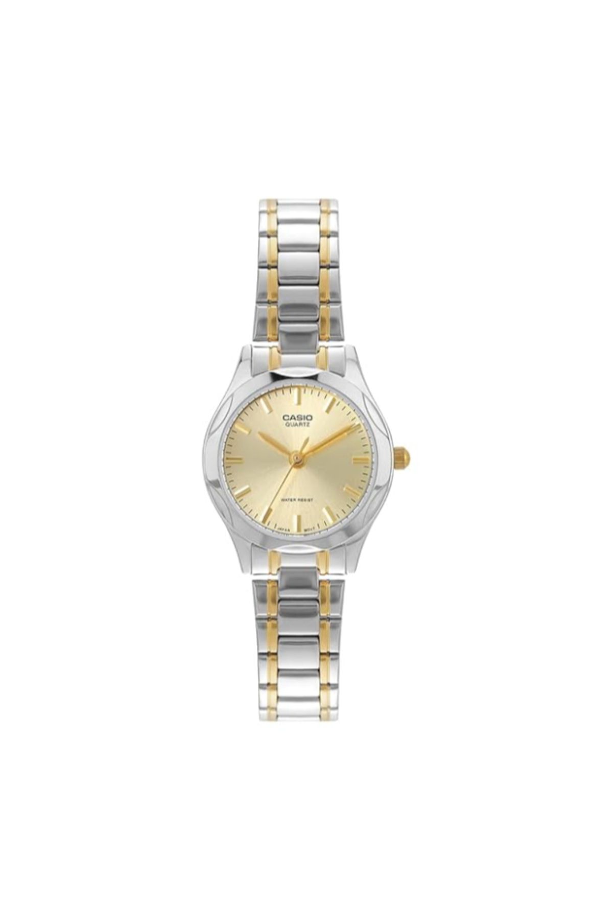 Casio-CASIO Women's Analog Gold Dial Watch - LTP-1275SG-9A 2