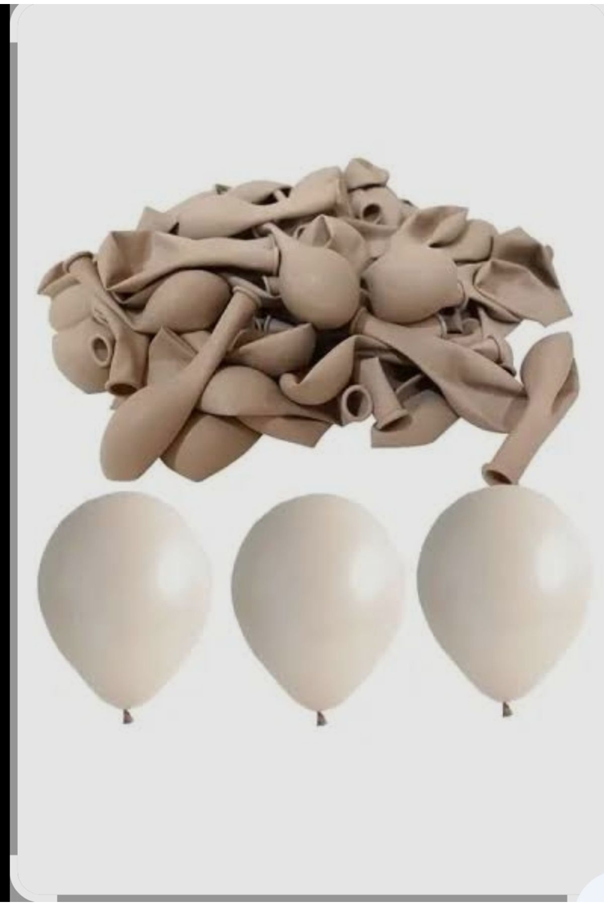 B&K süs ve tasarım 25 adet kumbeji pastel balon
