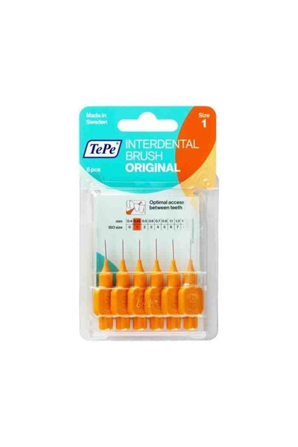 TePe Blister 6'lı Turuncu 0,45 mm T181