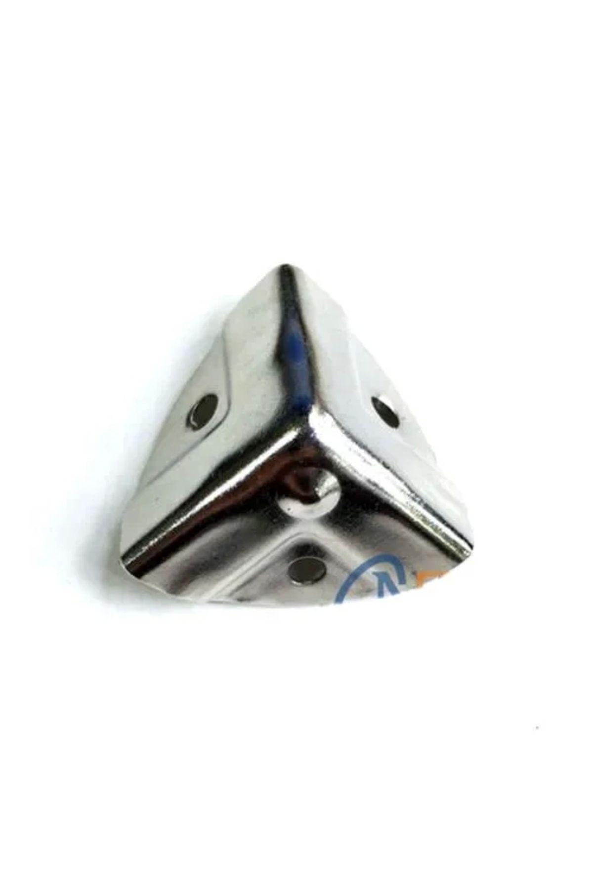 YNT İthalat Dekoratif, Kutu, Sandık Köşesi - 35x22 Mm, Küçük, Nikel, 100 Adet