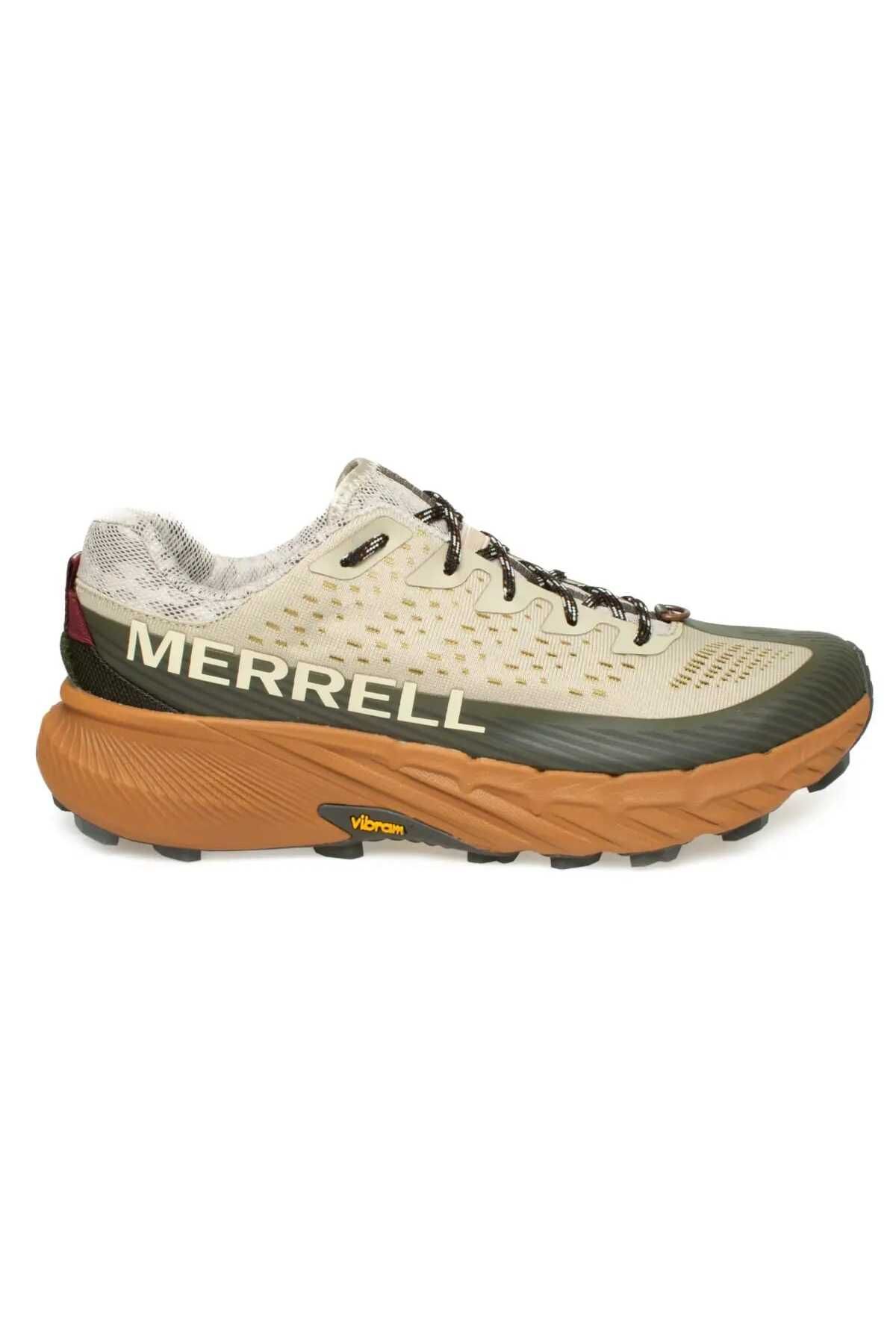 Merrell Agility Peak 5 J067767 Bej Erkek Koşu Ayakkabısı