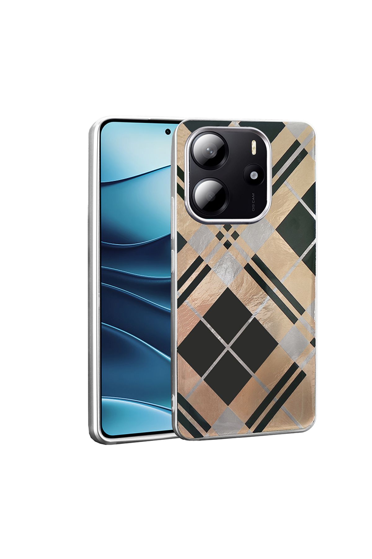 Başkenttekno Xiaomi Redmi Note 14 5G Kılıf Desenli Mep Kapak