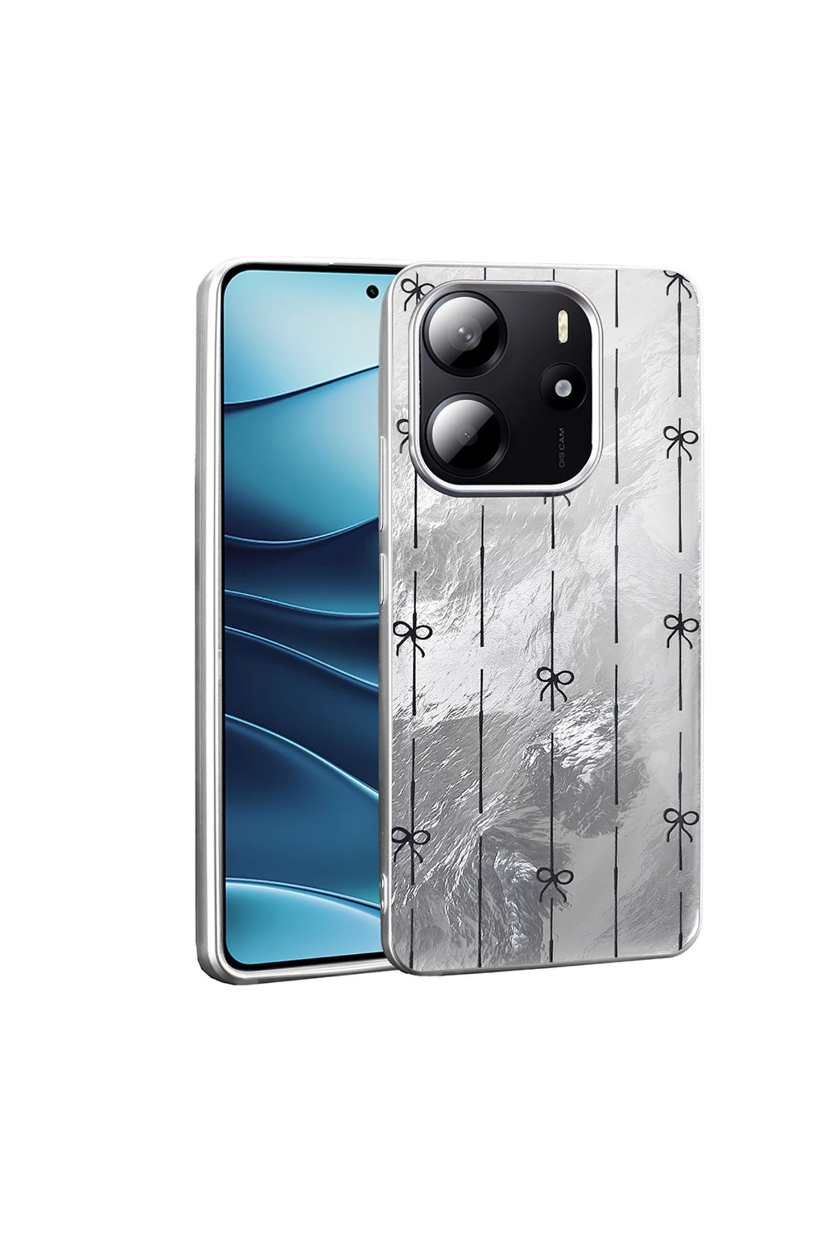 Başkenttekno Xiaomi Redmi Note 14 Kılıf Desenli Mep Kapak