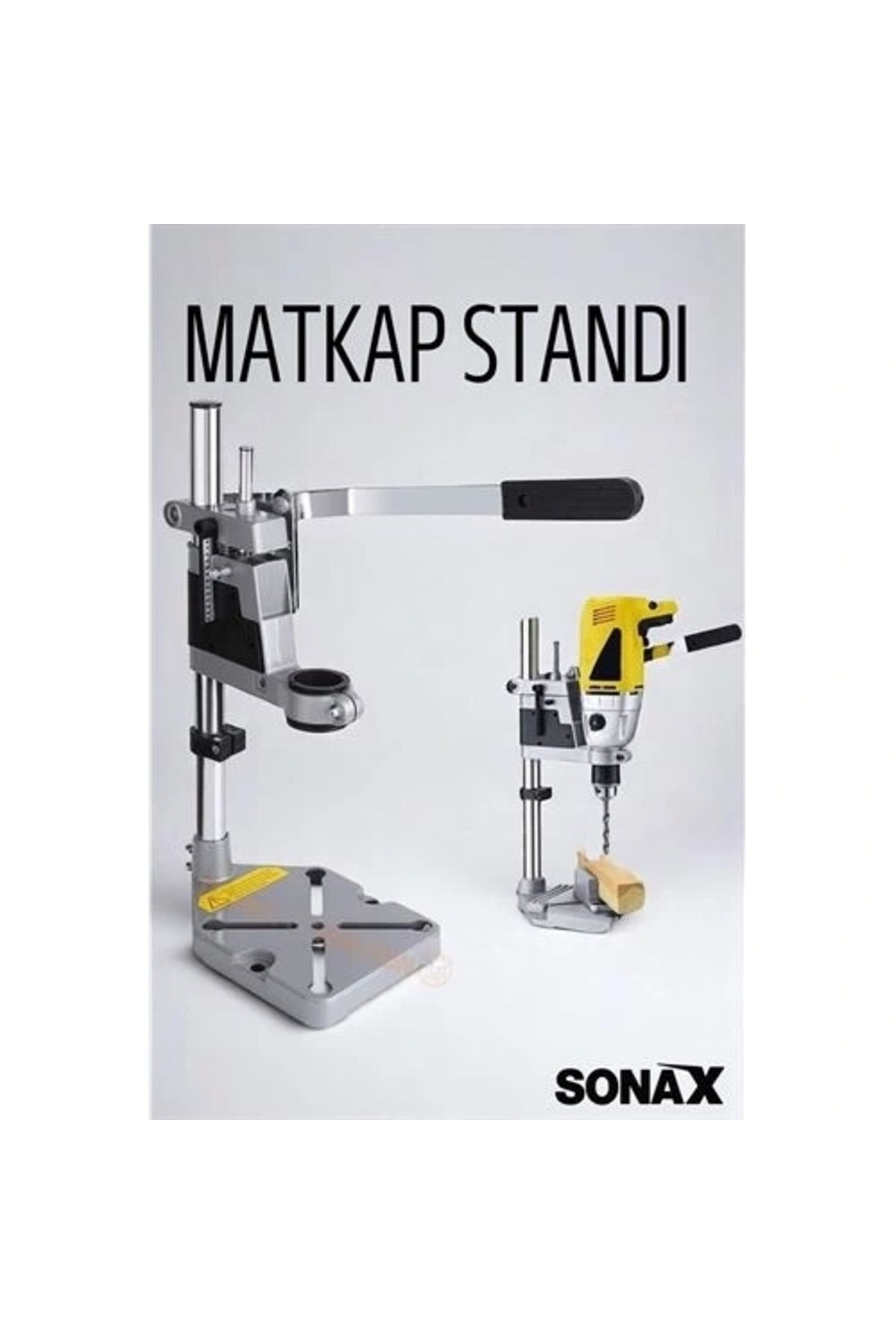 STOREMAX-Bench Top Drill Stand - Adjustable Vertical Column Drill Press Stand 1