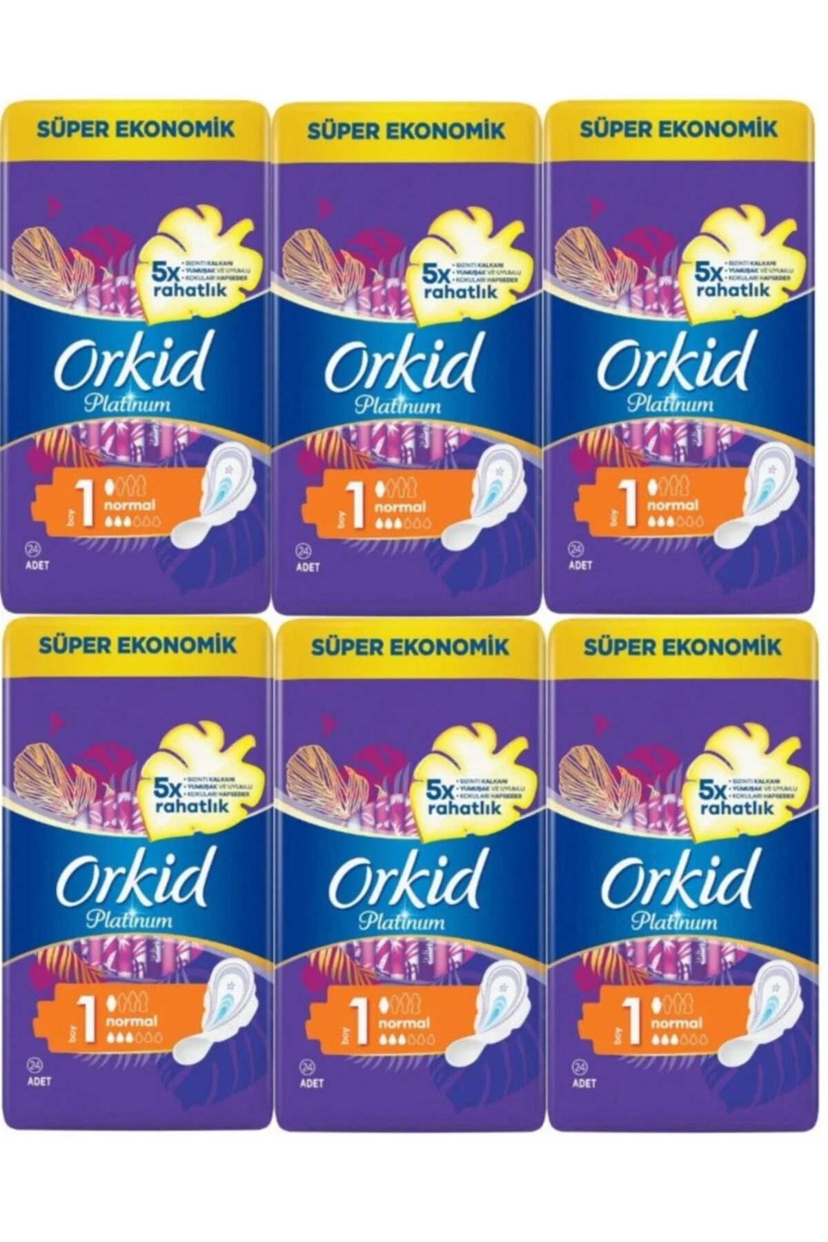 Orkid Platinum 1 Normal 144 Adet 24x6 Adet