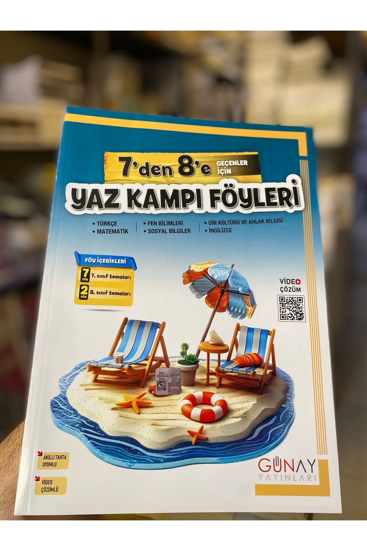 Yanıt Yayınları GÜNAY 7DEN 8E YAZ TATİL KİTABI 2025GÜNCEL