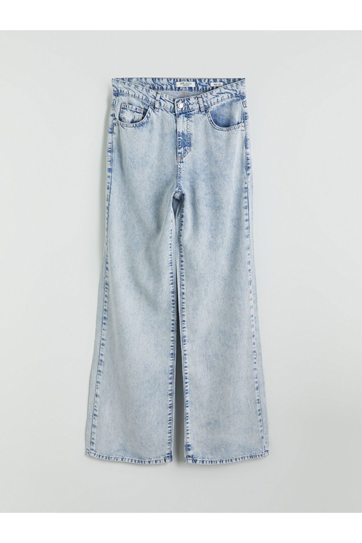LC Waikiki LCW Jeans Indigo Wideleg Kadın Jean Pantolon S5GP65Z8NVY25