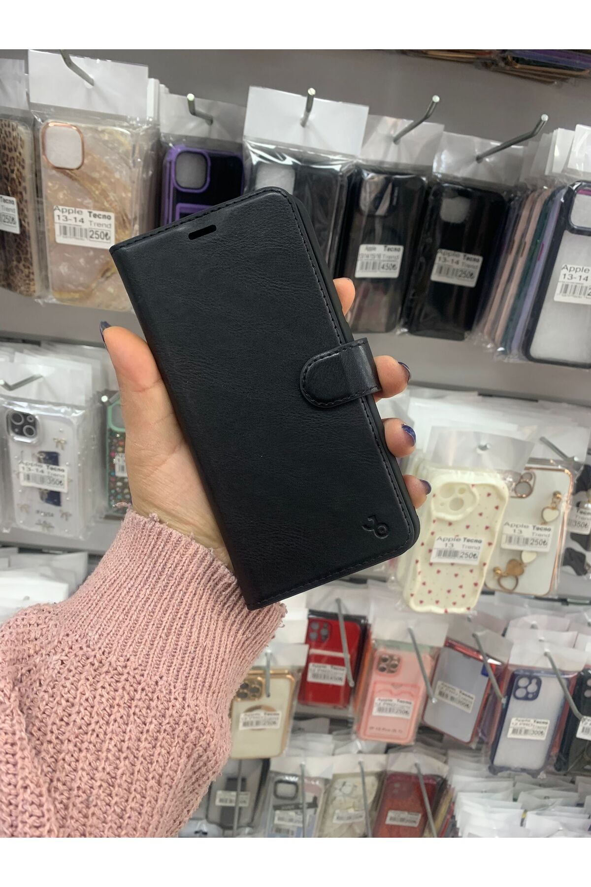 TECNOTREND Xiaomi Redmi Note 8 Kılıf kartlıklı kapaklı kılıf