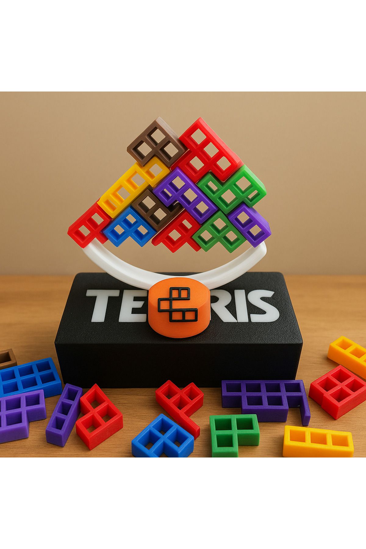 oyun PrintaVerse Tetris Temalı 3D Denge Oyunu (6+ Yaş)