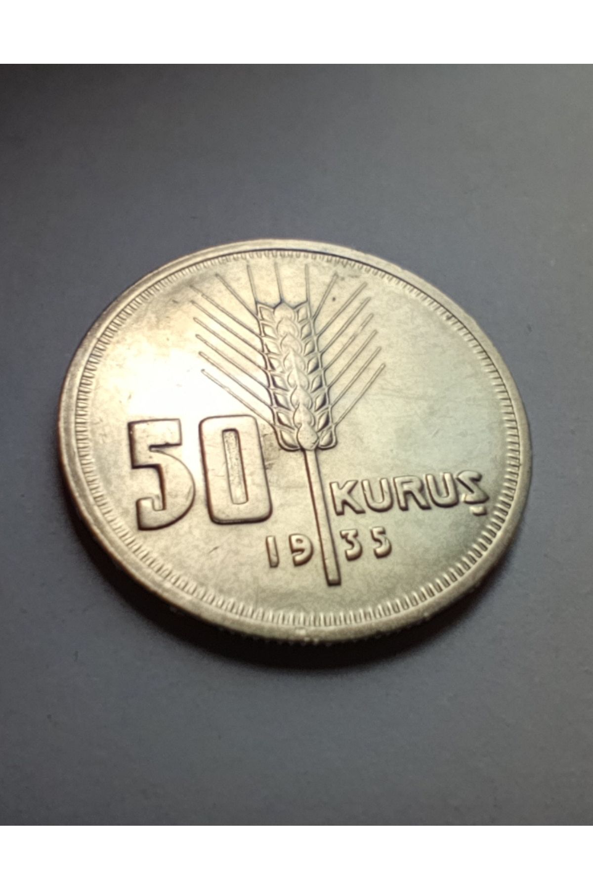 Koleksiyon 1935 YILI GÜMÜŞ 50 KURUŞ ÇİL
