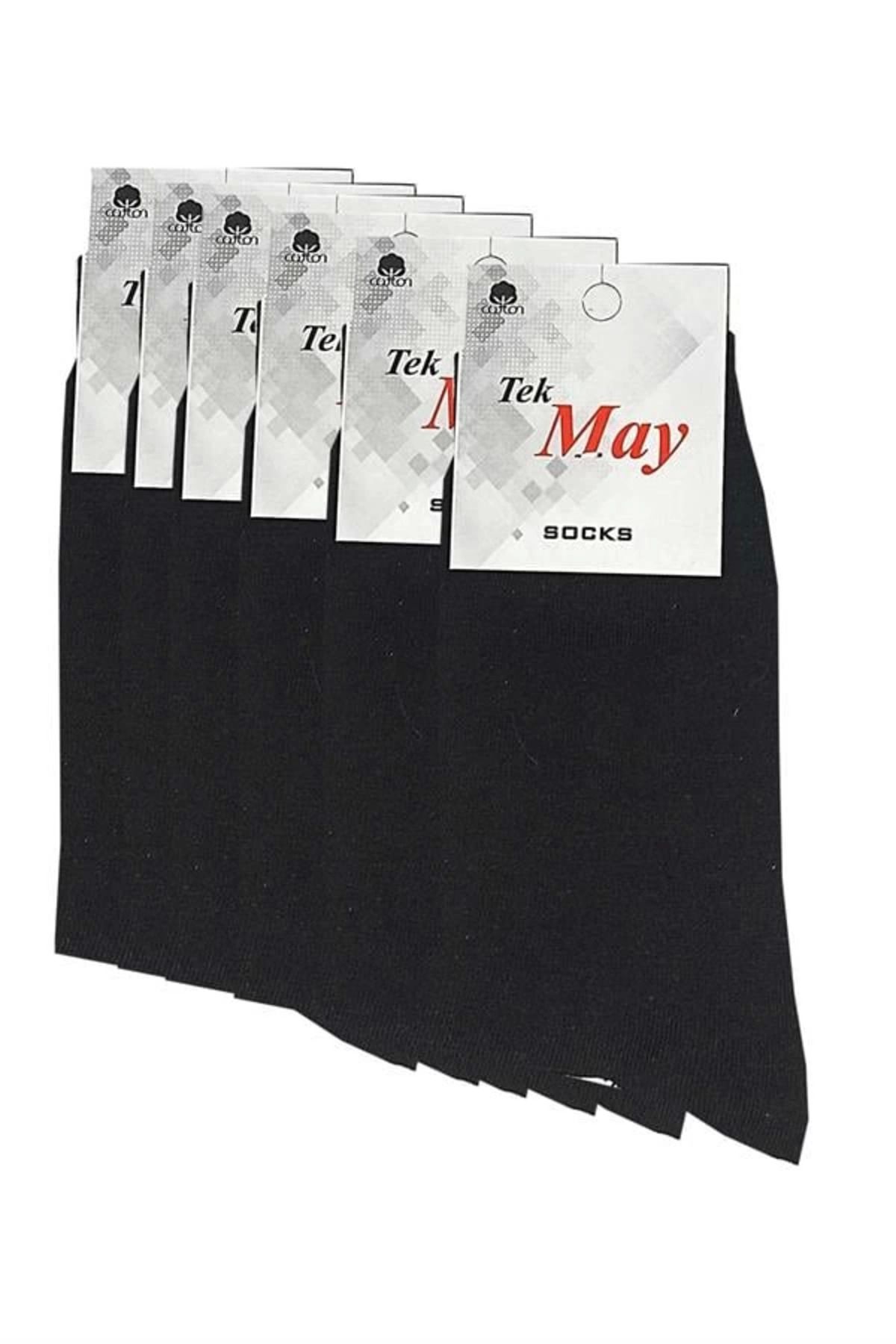 CENEN Siyah Erkek Çorabı Tek- May Komet 6 Lı