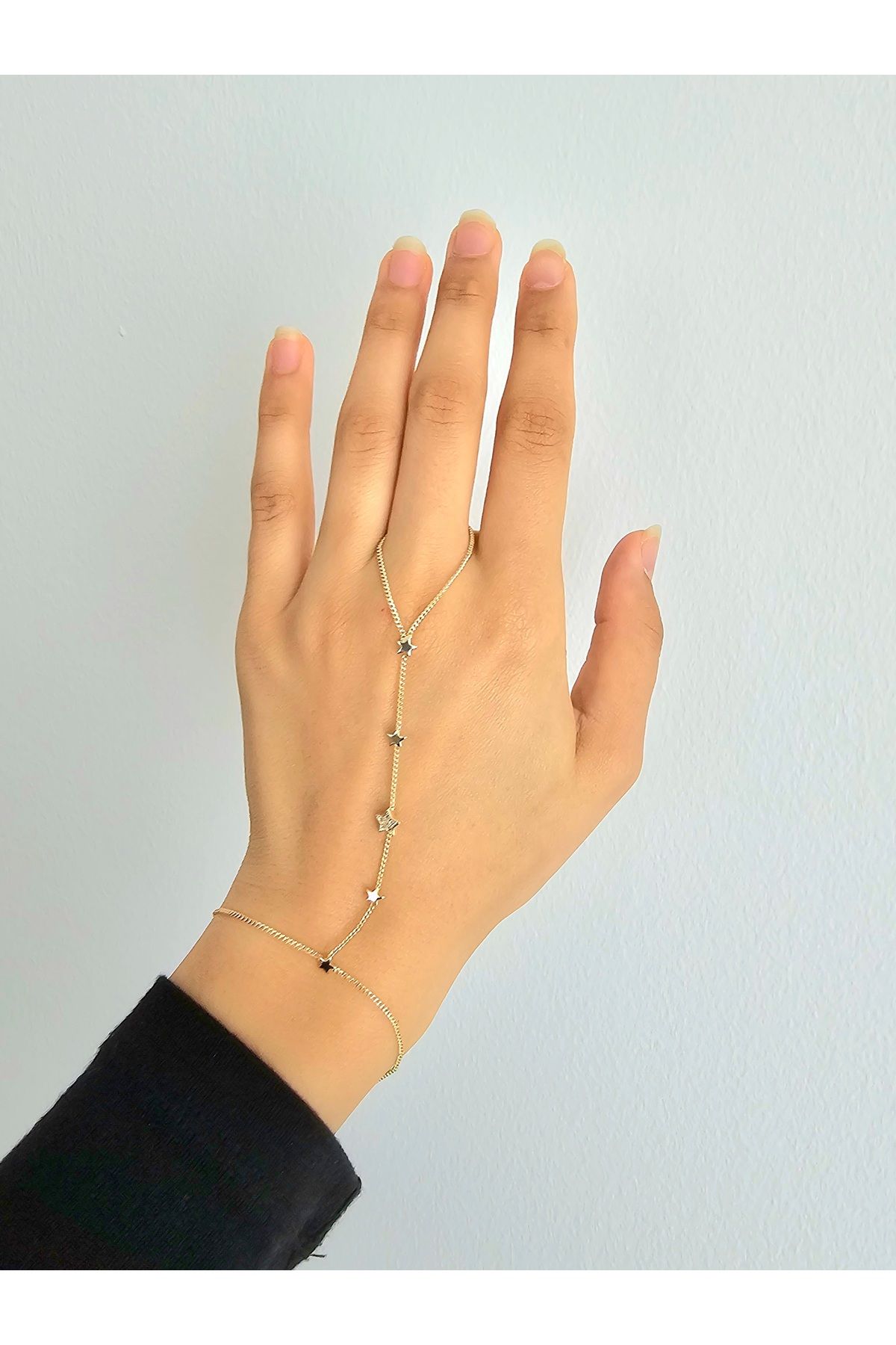 Zivazer Store Kadın çelik kararmaz yıldızlı şahmeran