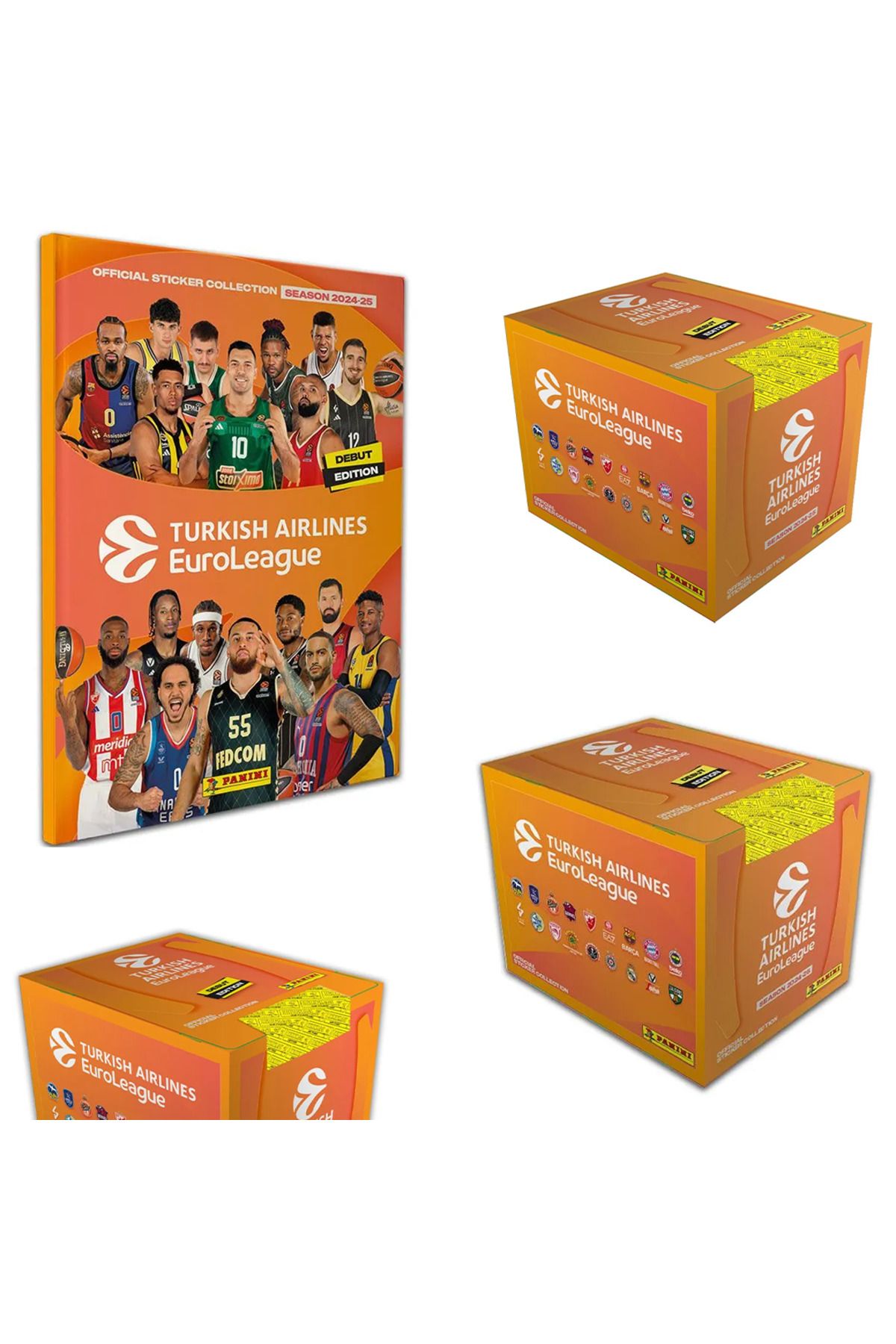 Panini Official Exclusive Offers 2024-25 Turkish Airlines Euroleague Special Set with HardCover