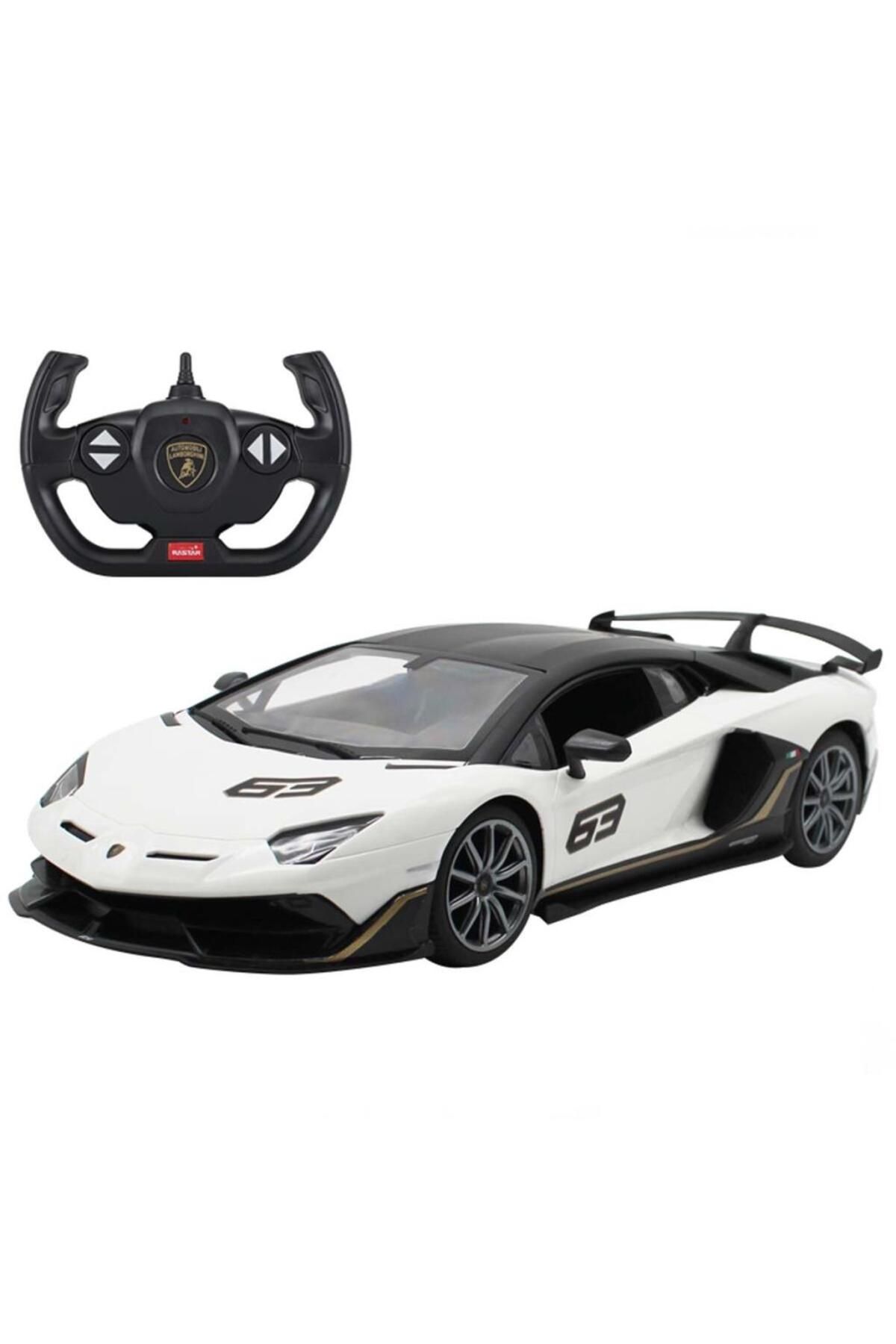 MR RZN STORE 1:14 Uzaktan Kumandalı Lamborghini Aventador SVJ Işıklı Araba