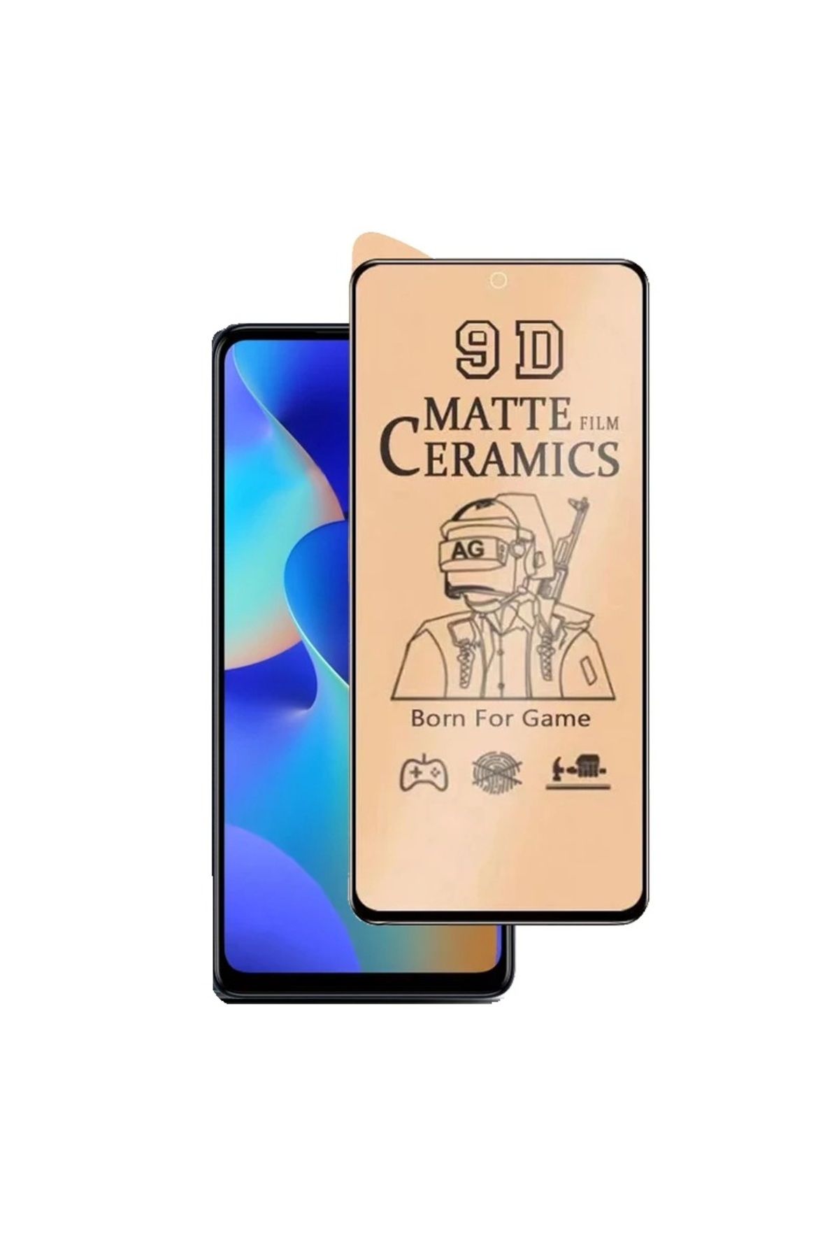 Home Huawei P30 Lite Uyumlu Kırılmayan Mat Seramik Ekran Koruyucu İz ve Leke Yapmaz