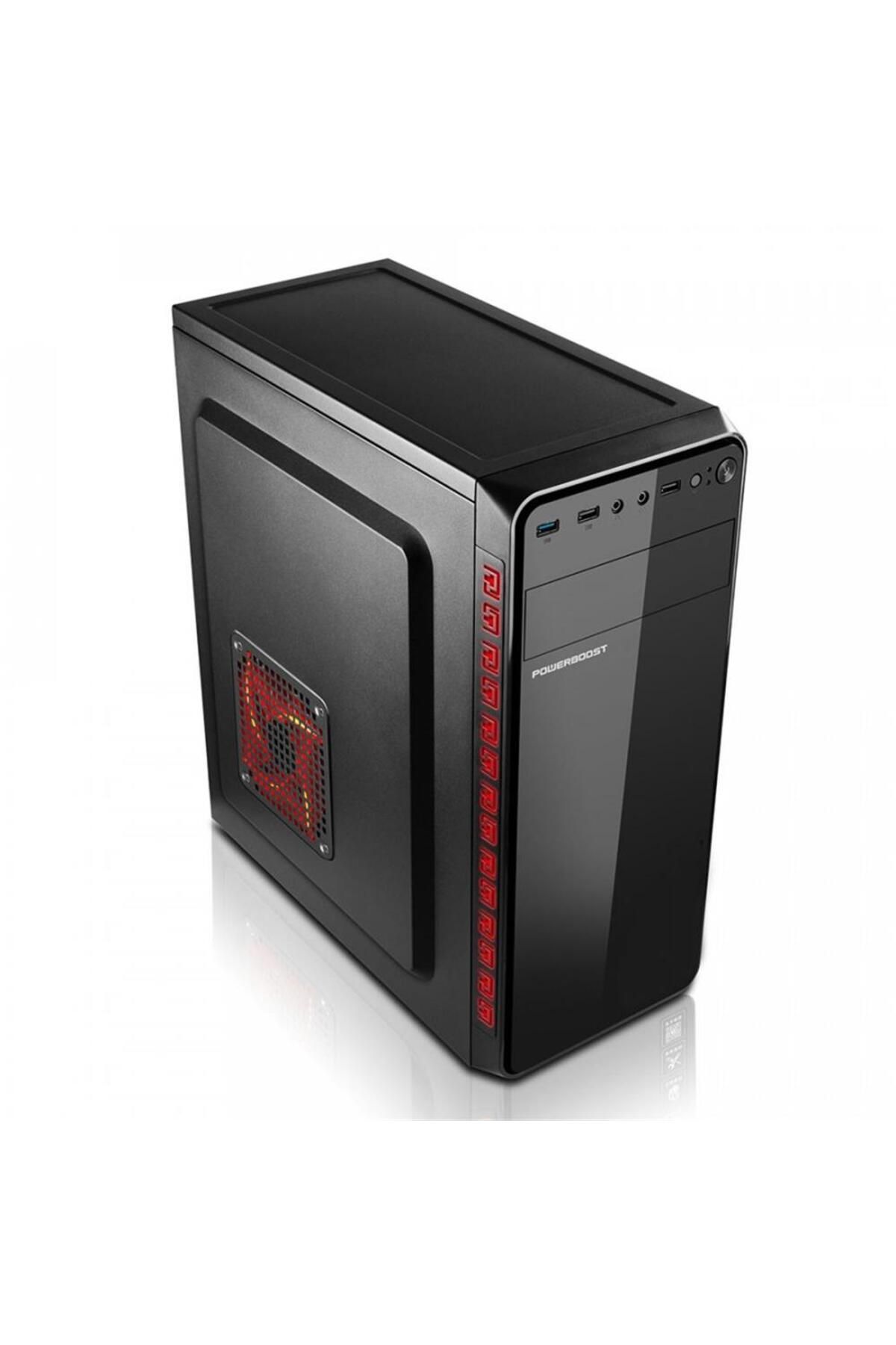 Vobotek Teknoloji PowerBoost VK-1625 350w USB 3.0 ATX Shiny Piano Siyah Kasa