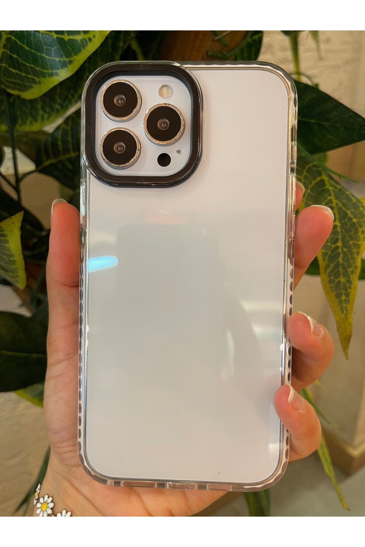 RİZVO Iphone 12 PRO MAX Uyumlu Impact Serisi Lüks Darbe Emici Kaymaz Esnek Silikon Şeffaf Kılıf