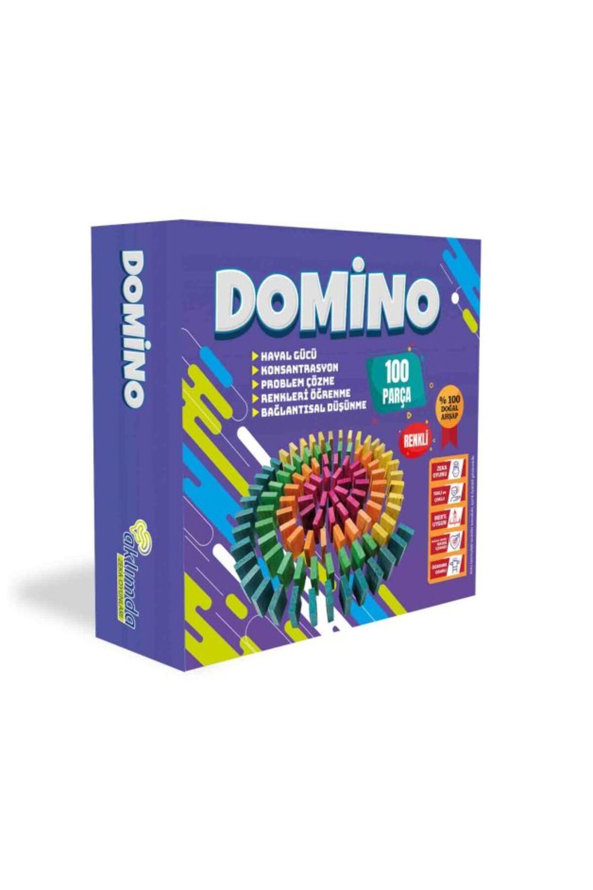 AKLIMDA ZEKA OYUNLARI Domino (100 Parça)