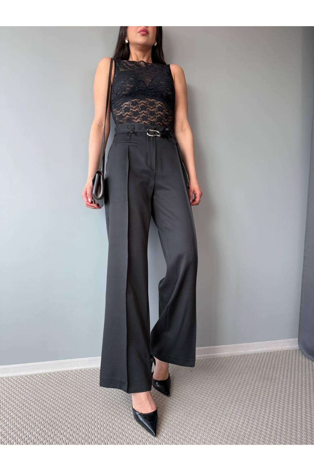 Hotfashion Pantolon Krems
