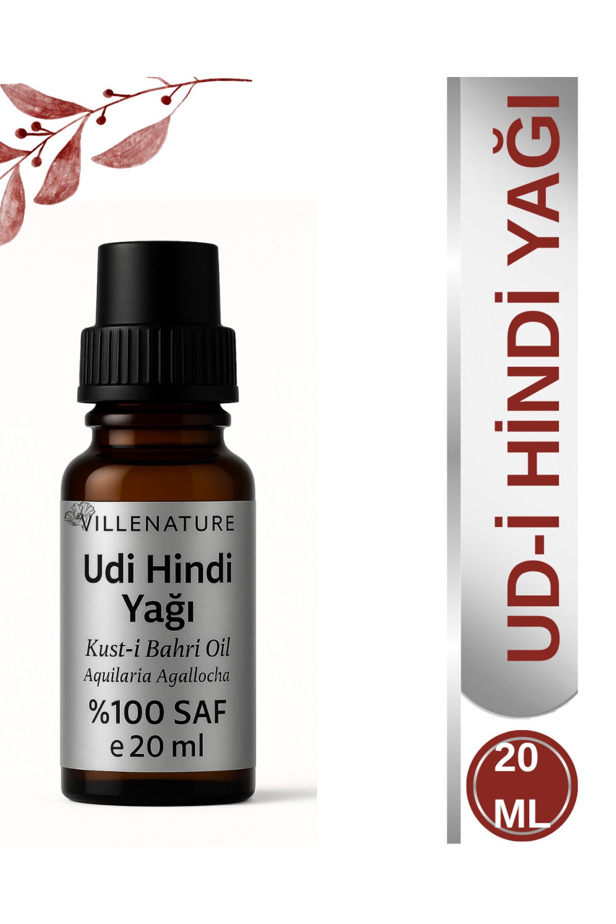 VILLENATURE UDİ HİNDİ YAĞI 20 ML