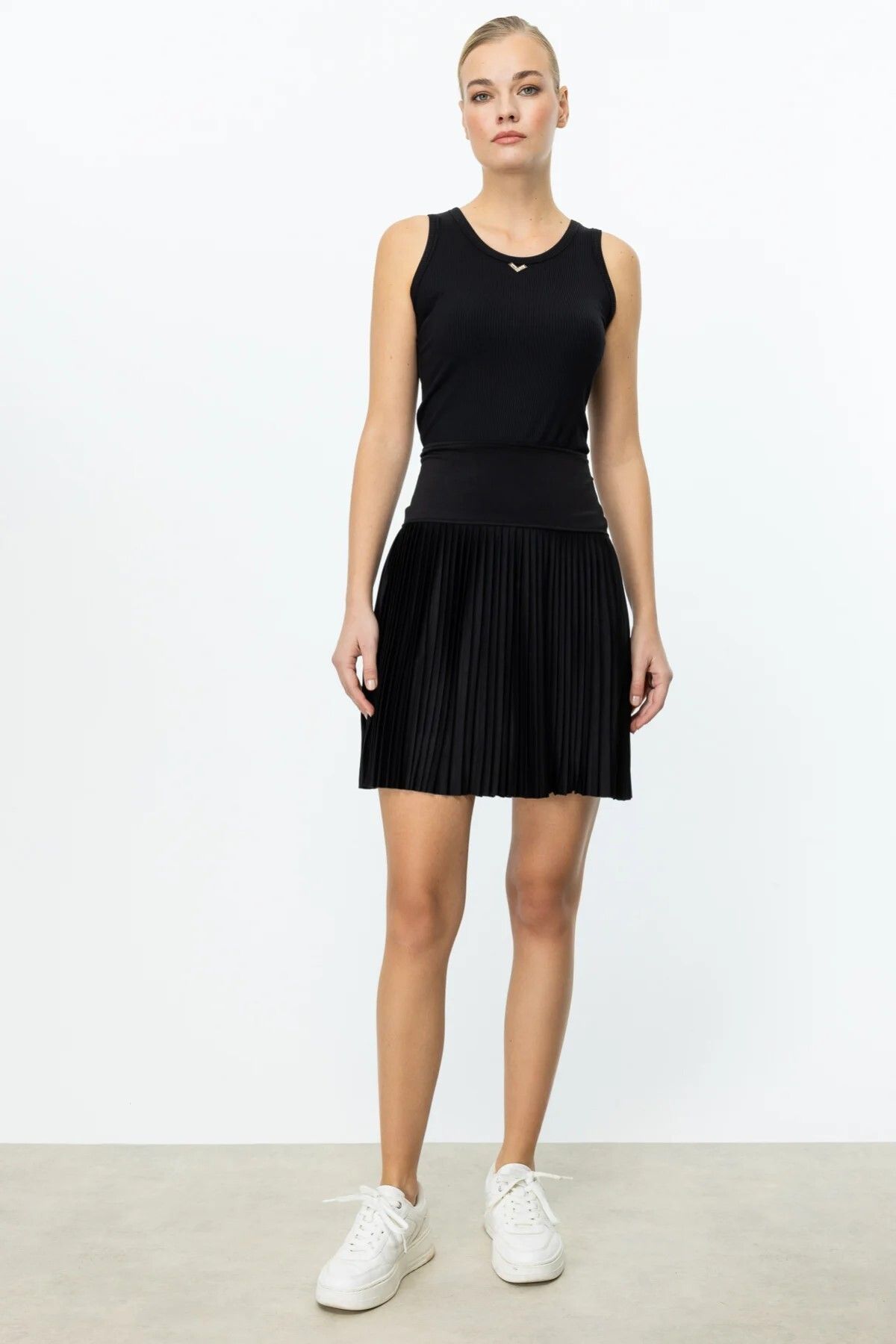 ON TRİKO Beli Korse Görünümlü Piliseli Mini Boy 51200-25