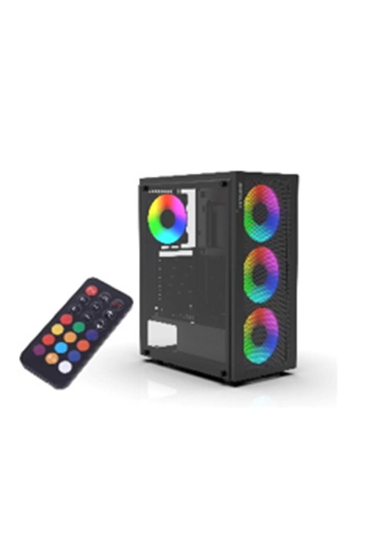 Vobotek Teknoloji Inca Emg-15XN 4X1200mm Kumandalı ARGB Fan Gaming Computer Case