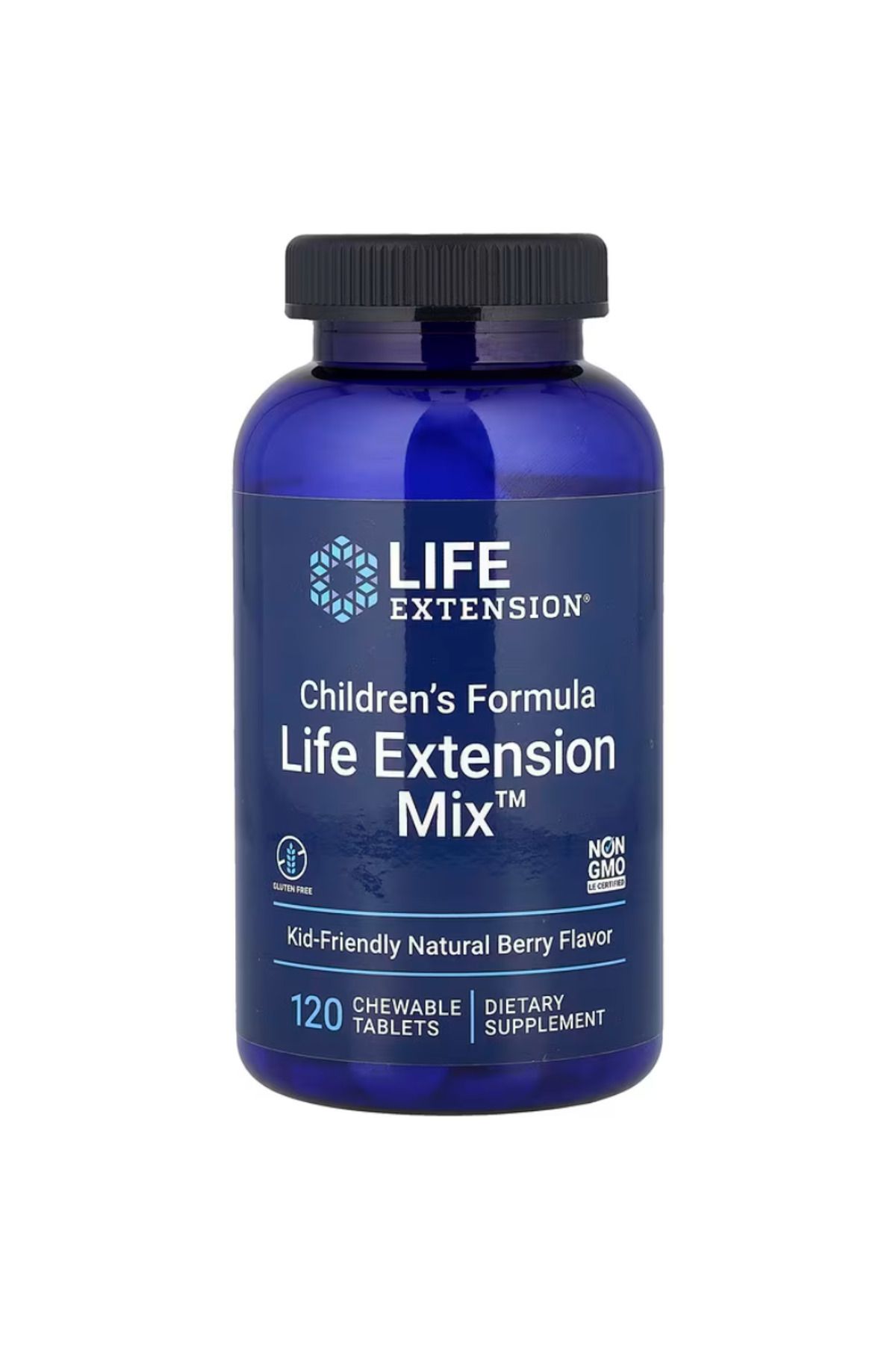 Life Extension , Children's Formula, Life Extension Mix, Natural Berry, 120 Chewable Tablets