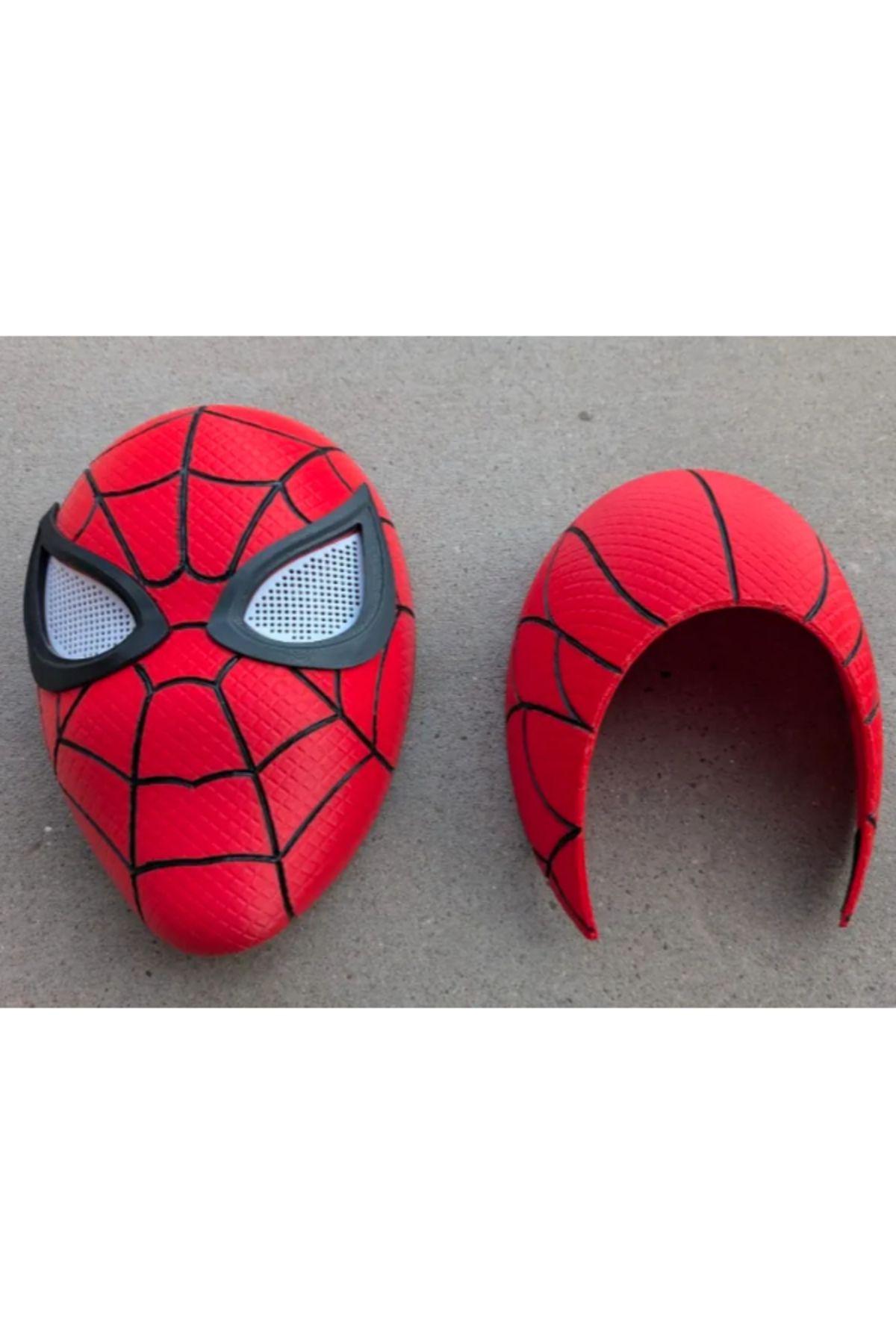 NOMOTHETIC Spider-Man İlhamlı Kask – Dekoratif Süper Kahraman Modeli