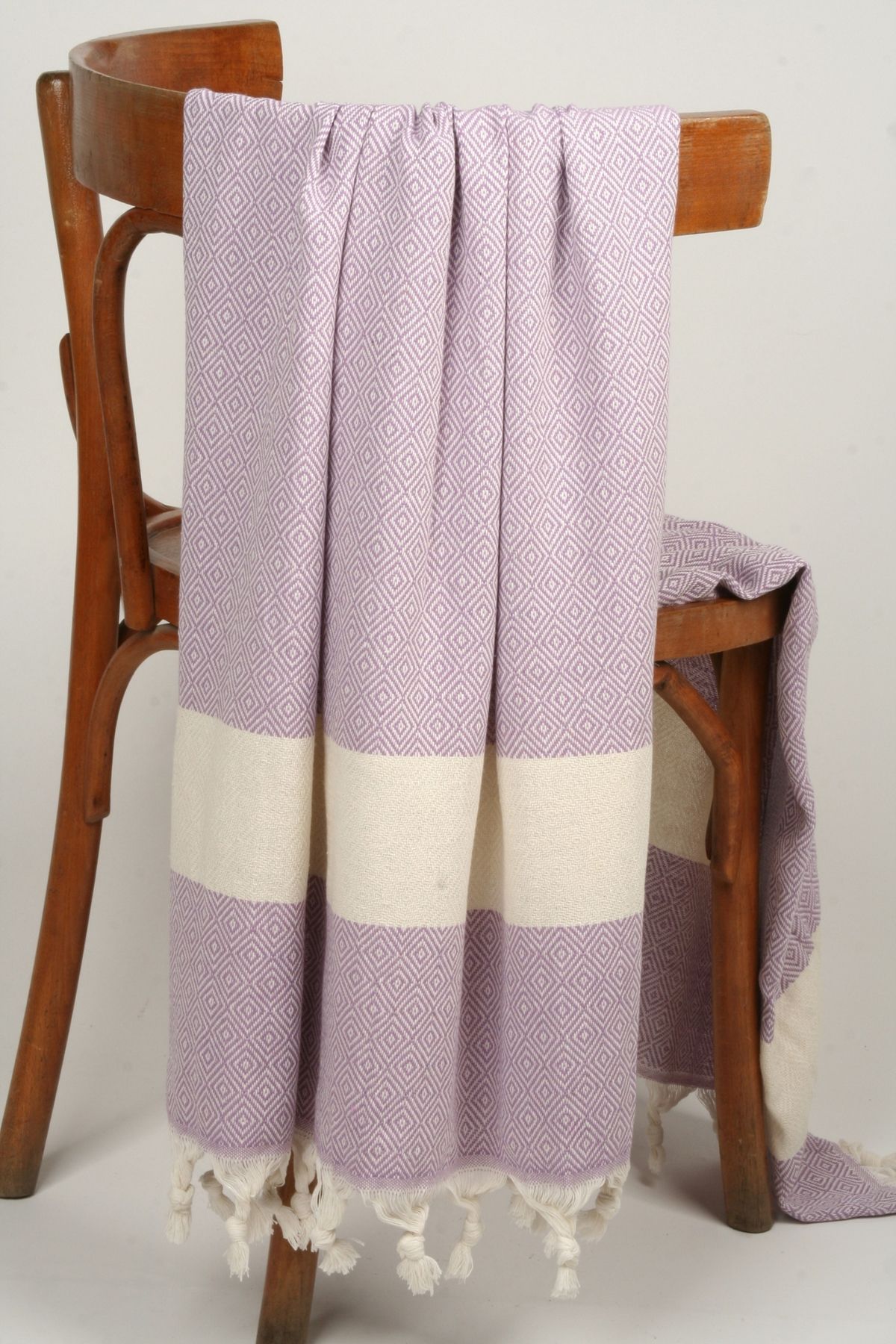 İKBAL TEXTILE Bella Dokuma Plaj Havlusu/Peştemal (%100 Pamuk)