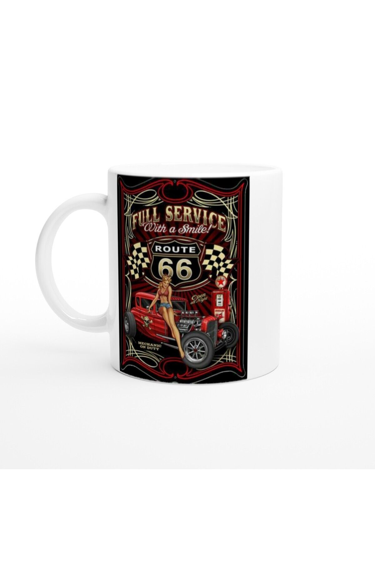 DERWARDEIN Route 66 Mekanik Kızlı Kupa