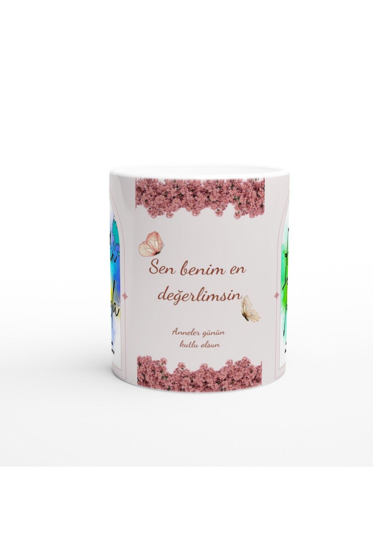 MESCHAIN Sen Benim En Değerlimsin Baskılı Kupa Bardak