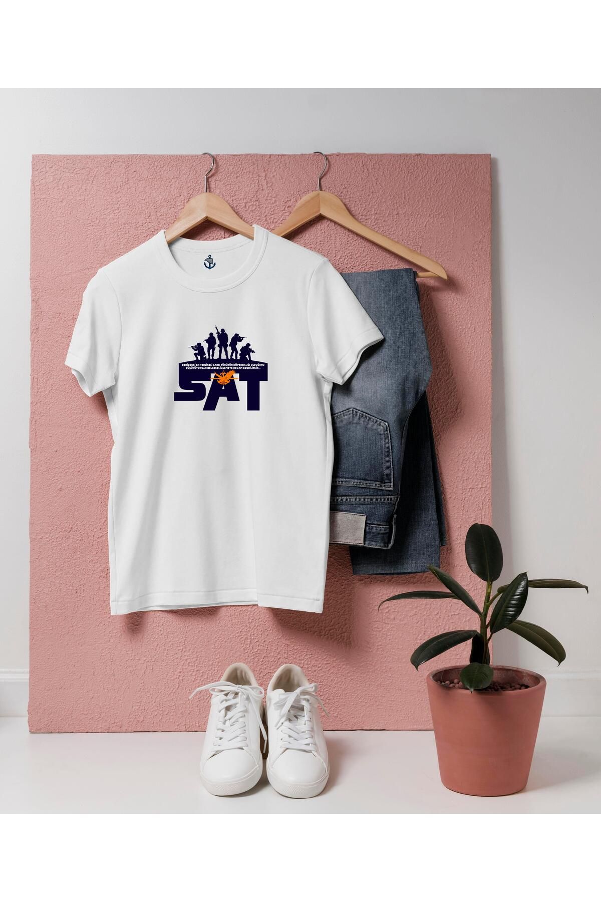 bahriyeli.jpeg Oversize SAT - Sualtı Taaruz Komandosu - Özlü Söz Tasarımlı Unisex T-Shirt