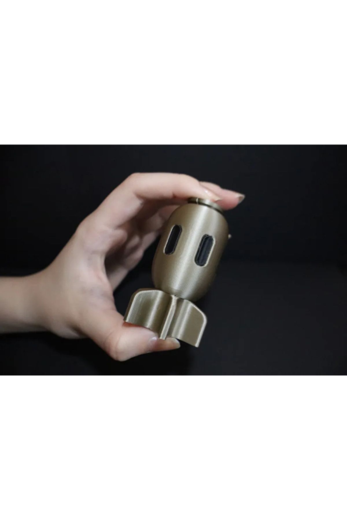 NOMOTHETIC Fidget Nuke Spinner – Nükleer Temalı Stres Çarkı