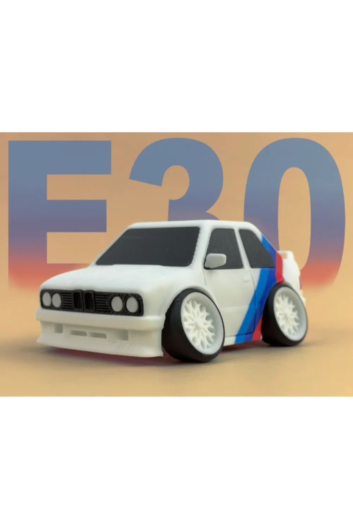 NOMOTHETIC Tooned BMW E30 Dekoratif Araba Figürü