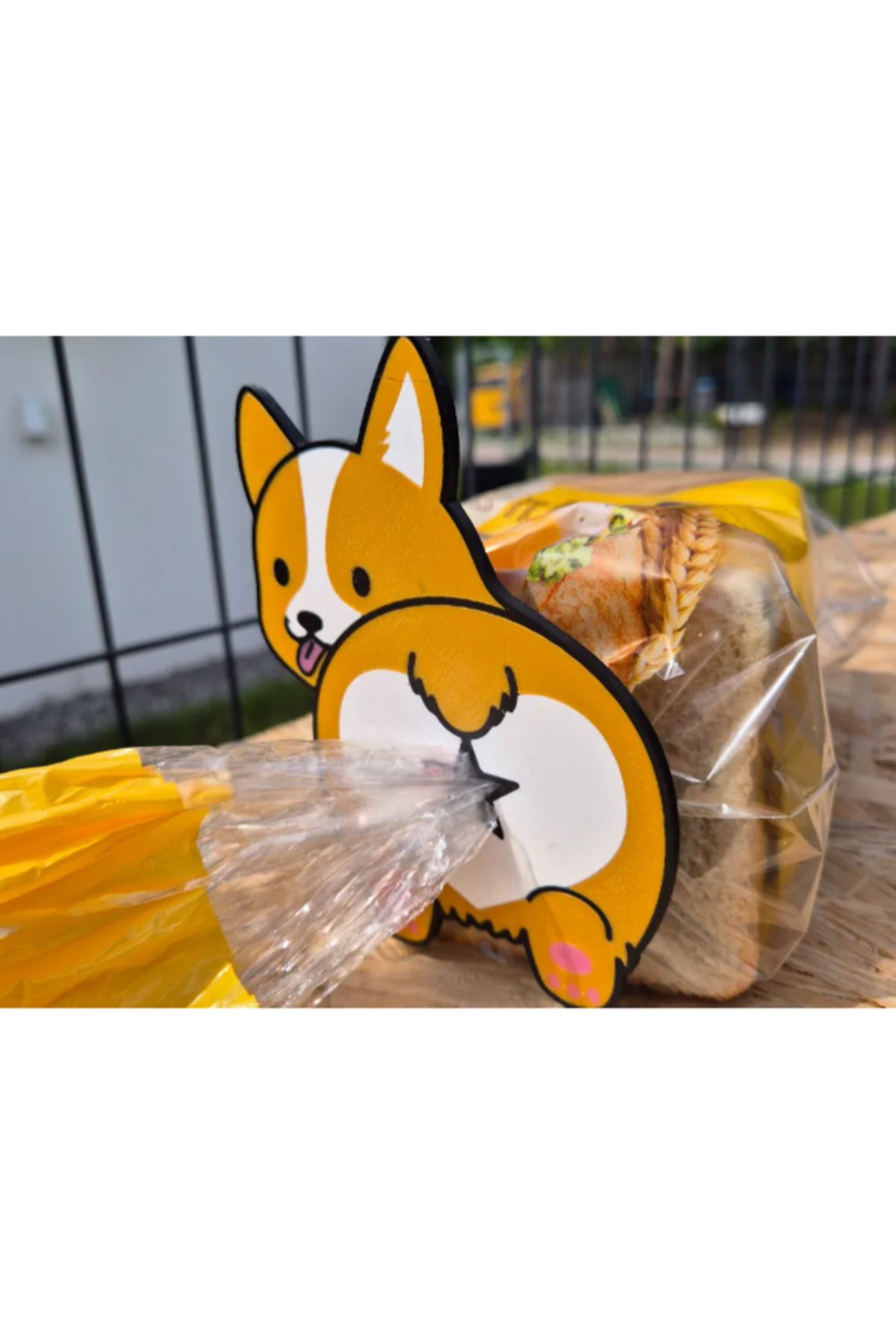 NOMOTHETIC Corgi Ekmek Klipsi – Sevimli ve Pratik Tasarım