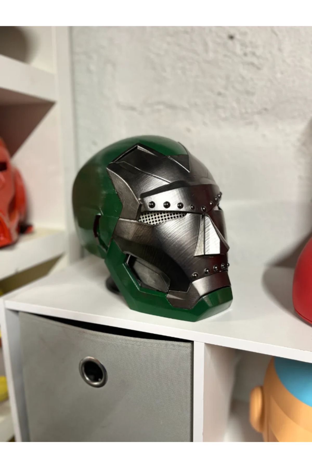NOMOTHETIC Iron Man & Doom Karışımı Giyilebilir Kask