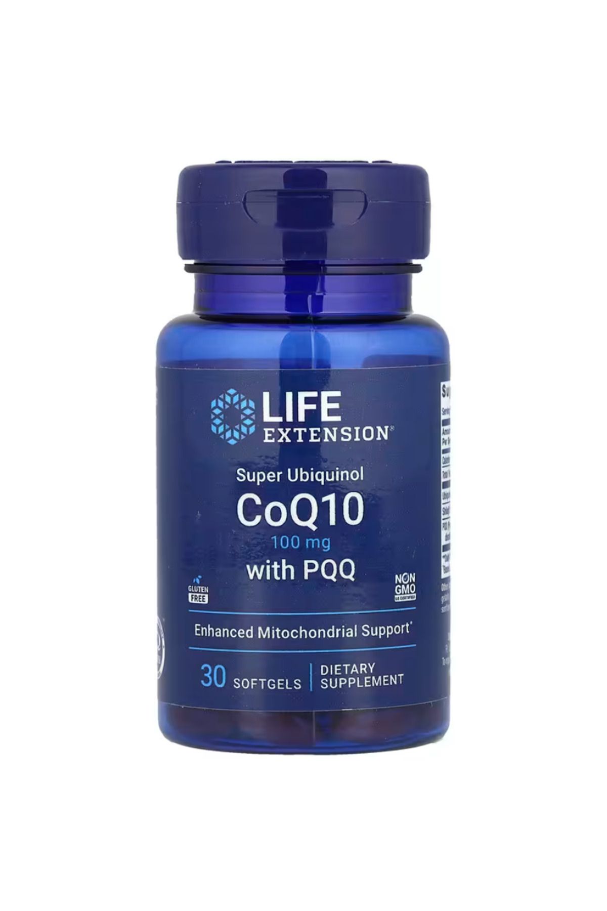 Life Extension , Super Ubiquinol CoQ10 with PQQ, 100 mg, 30 Softgels