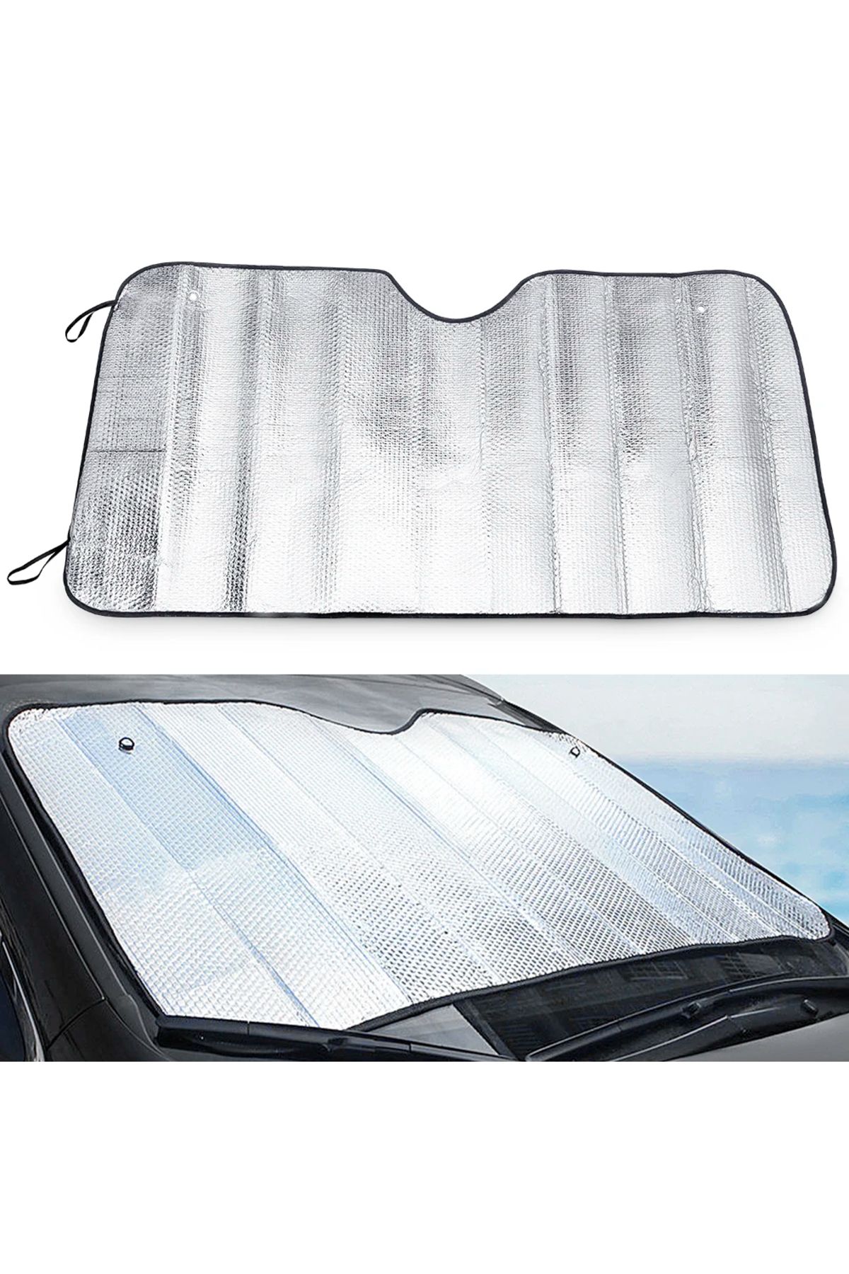 TRAKMATS-Kia Ceed 2022-2023-2024-2025 Auto Front Windshield Sunshade with Suction Cup 6