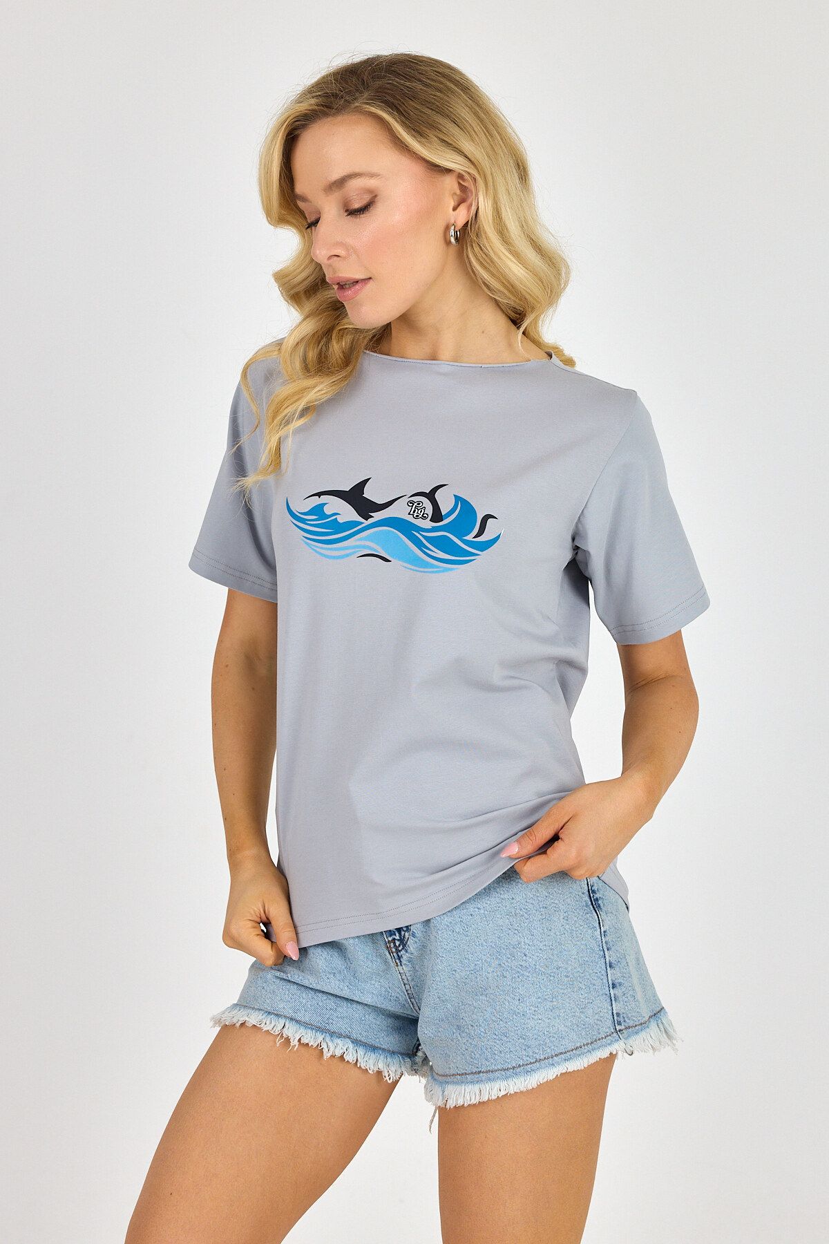Butikgiz Yapay Zeka Tasarım Dijital Özel Baskılı %100 Pamuklu Penye Regular Fit T-shirt