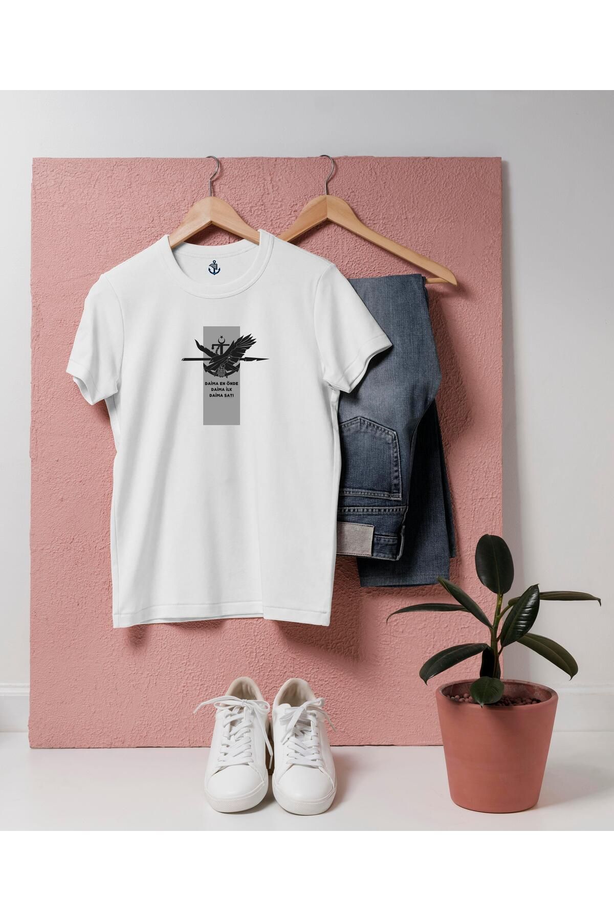 bahriyeli.jpeg Oversize SAT - Sualtı Taaruz Komandosu - Daima SAT Tasarımlı Unisex T-Shirt