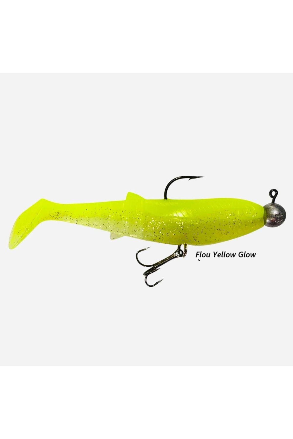 Savage Gear Cannibal Sahd Hazır Zokalı Silikon Yem 12.5cm 32gr (Modifiyeli) Fluo Yellow Clow