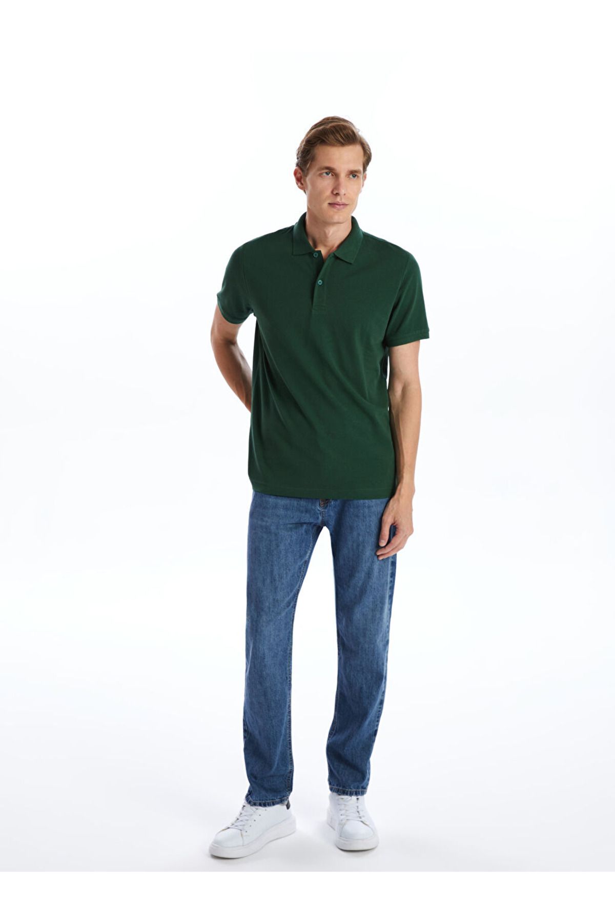 LC Waikiki ERKEK %100 PAMUKLU REGULAR KALIP BASİC POLO YAKA TİŞÖRT